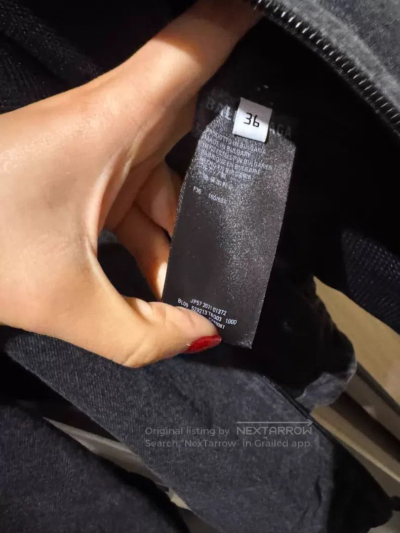 Balenciaga Balenciaga Black and White Patchwork Denim Uniform Size XS / US 0-2 / IT 36-38 - 4 Thumbnail