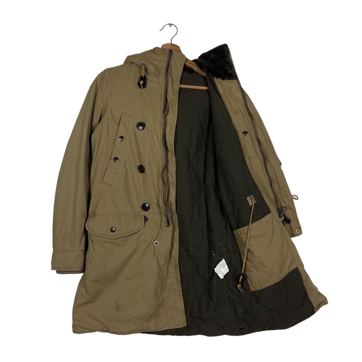 Japanese Brand 📌Vintage Parka Jacket Johnbull Mink Fur Hoodie LGB Chore Size US S / EU 44-46 / 1 - 15 Thumbnail