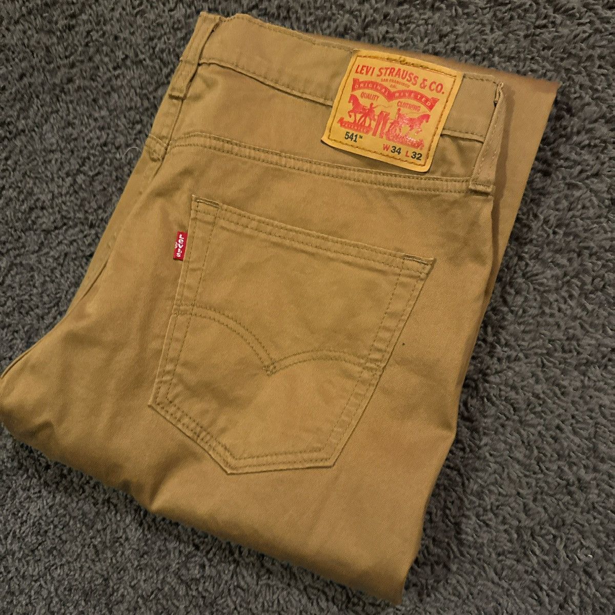 Levi's Beige Levi Jeans Size US 32 / EU 48 - 3 Thumbnail
