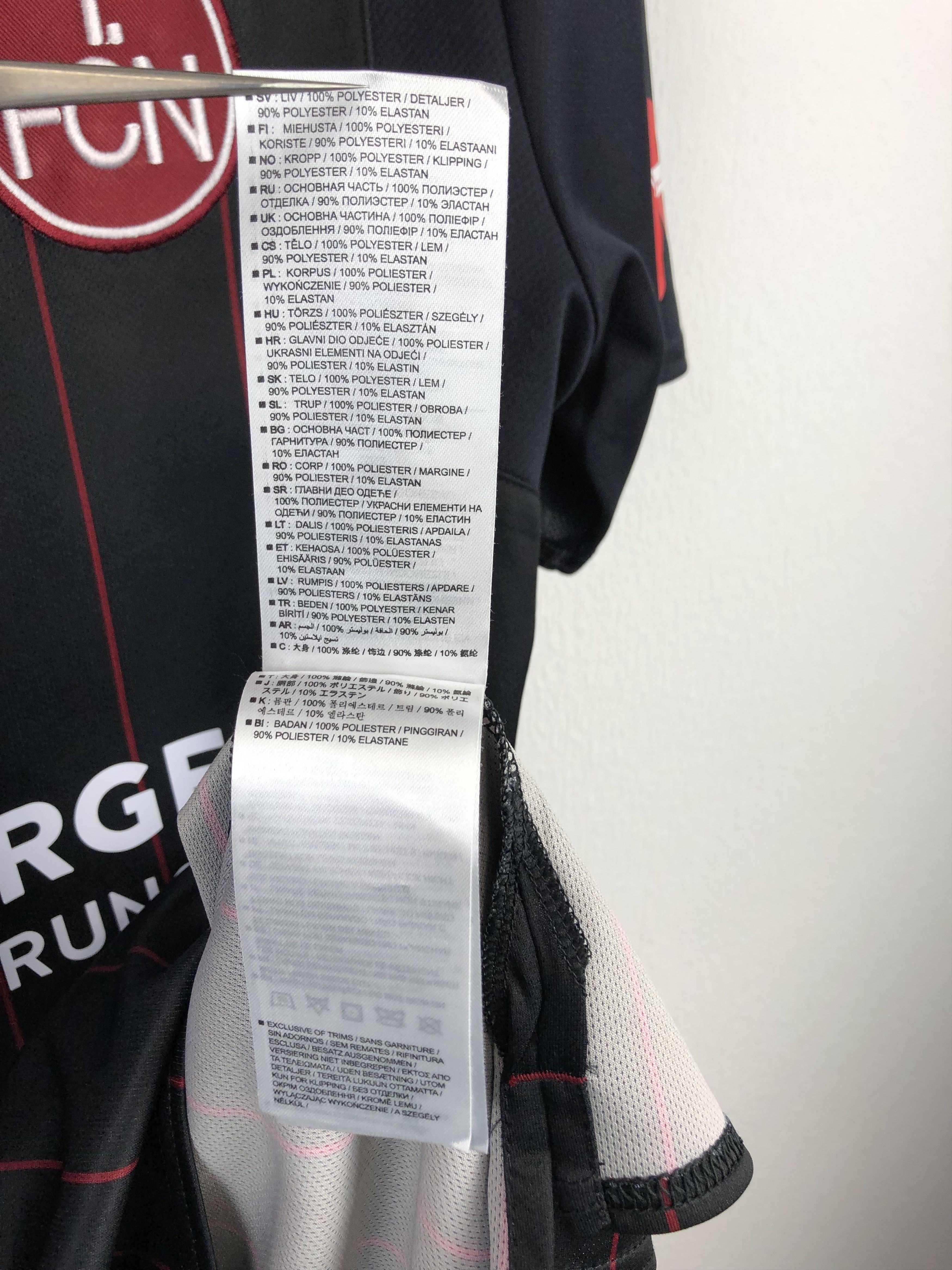 Other Nurnberg football shirt 2017 Soccer Umbro Jersey Trikot Size US M / EU 48-50 / 2 - 11 Thumbnail