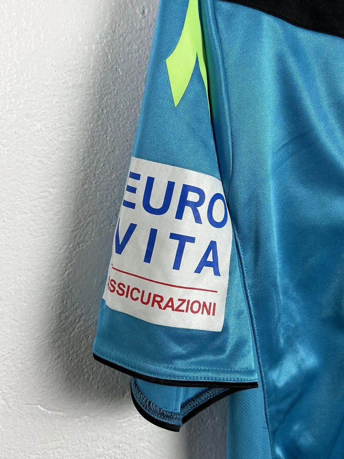 Diadora Vintage Diadora Italy 2014 Referee Sportswear Jersey Blue Size US S / EU 44-46 / 1 - 5 Thumbnail