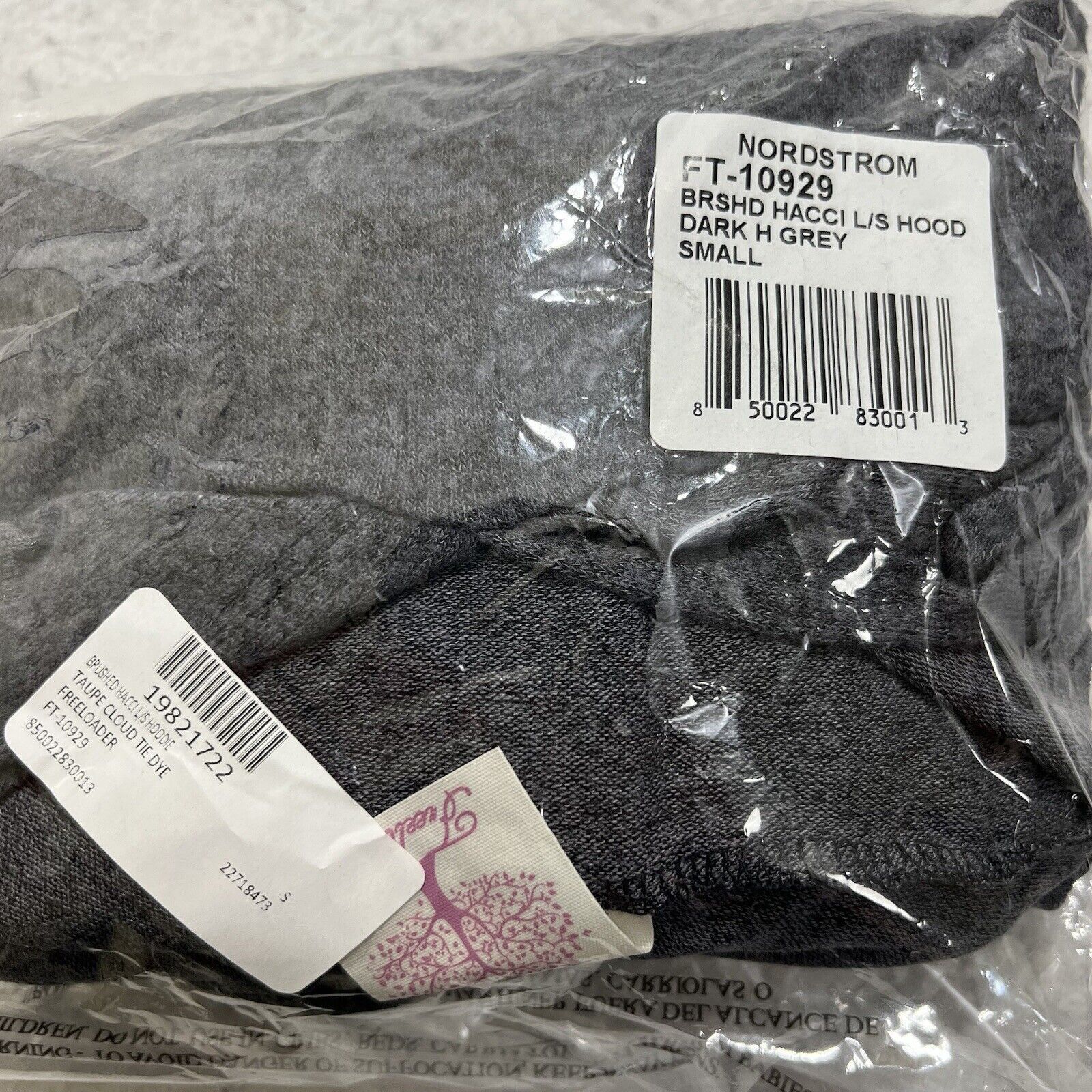 Nordstrom Freeloader Nordstrom Hoodie Gray Pullover Sweatshirt Size S / US 4 / IT 40 - 13 Thumbnail
