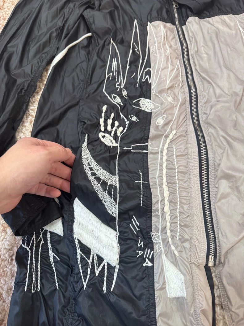 Rick Owens Rick Owens Needle embroidery coat Size US M / EU 48-50 / 2 - 2 Thumbnail