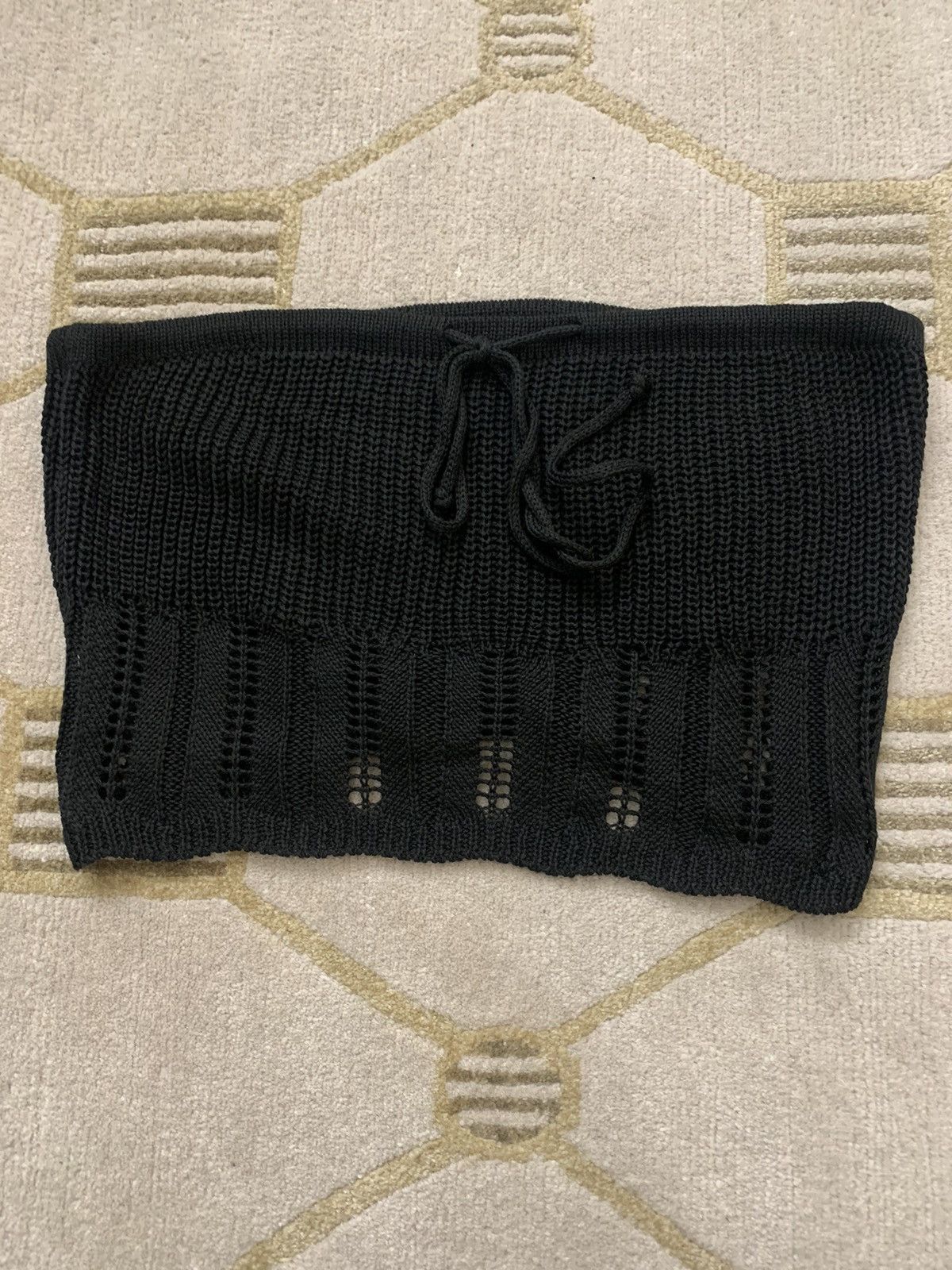 Other NWOT Sweater Tube Top Knit Strapless Size L / US 10 / IT 46 - 1 Thumbnail