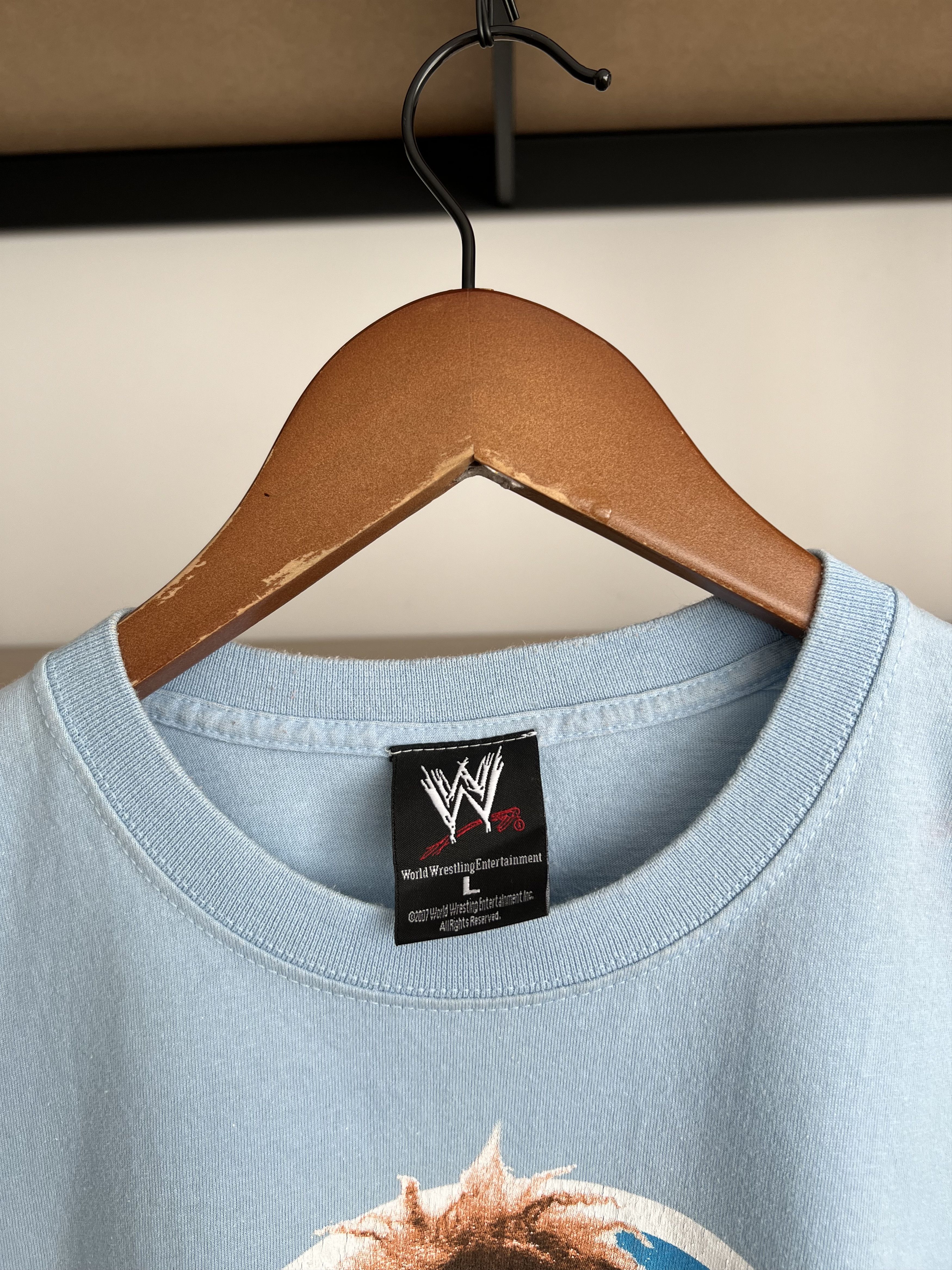 WWE Vintage 2007 Carlito Caribbean Cool WWE Wrestling T-shirt Size US L / EU 52-54 / 3 - 11 Thumbnail