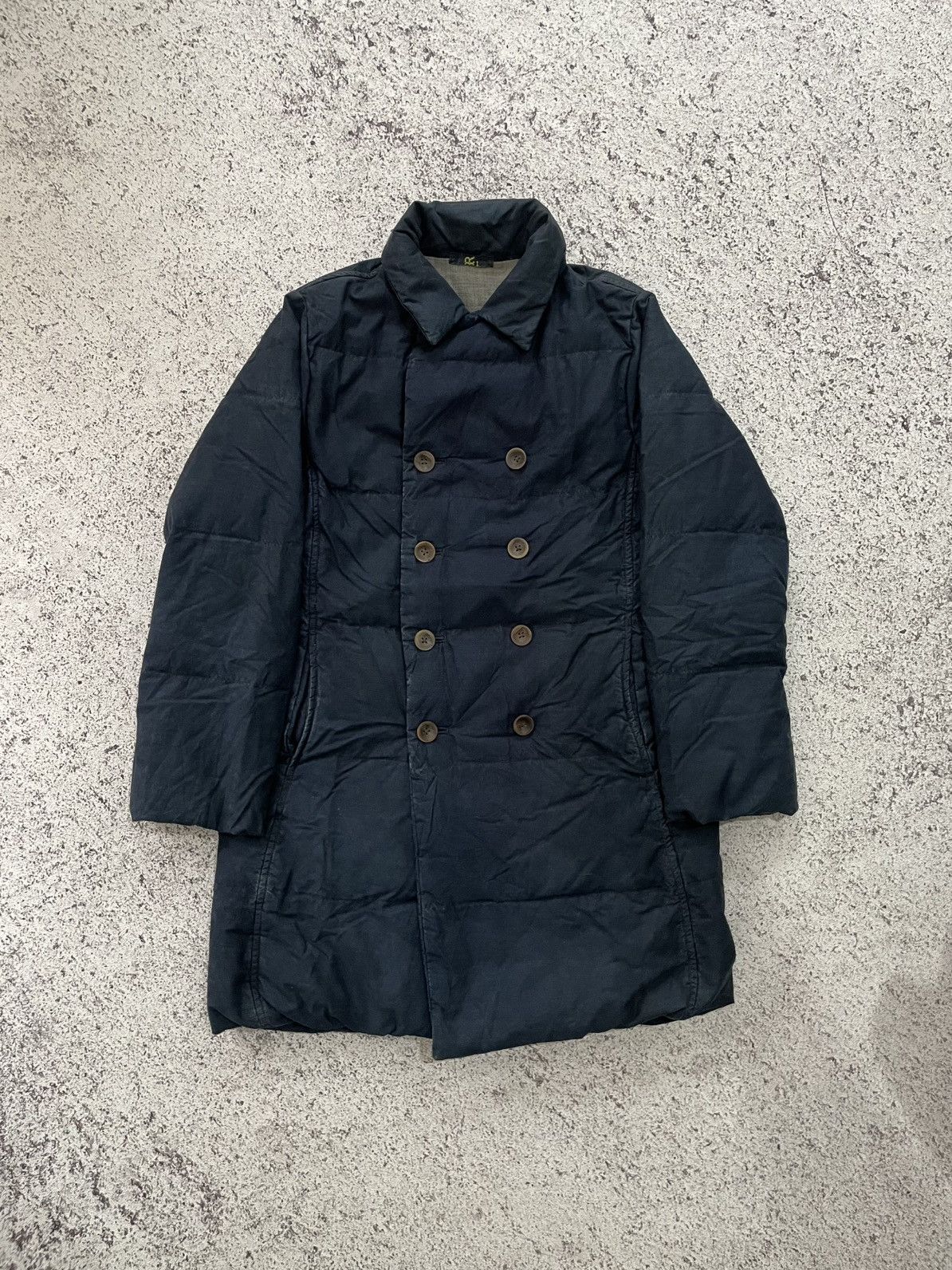 45rpm 45rpm Indigo Dyed Puffer Two Way Down Jacket Size US S / EU 44-46 / 1 - 2 Thumbnail
