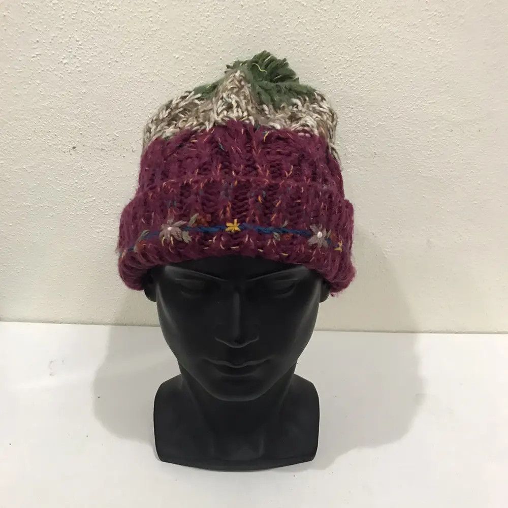 Japanese Brand × Kapital × Vintage Japanese Brand Knit Beanie Hat Size ONE SIZE - 3 Thumbnail