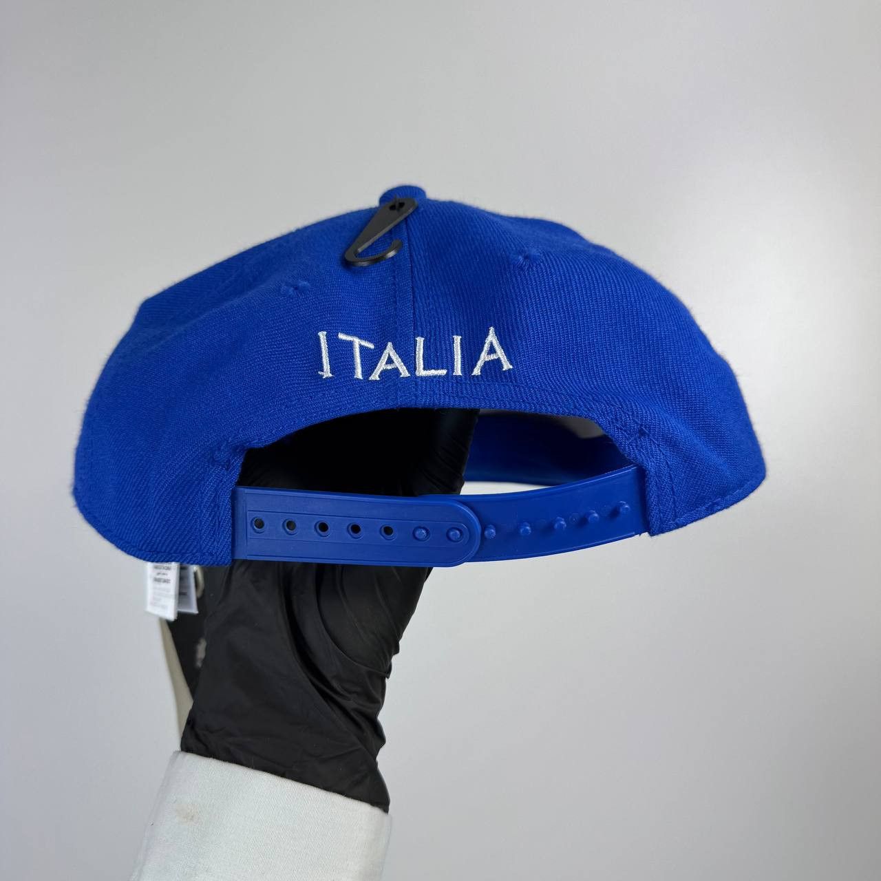 Adidas Adidas Italy FIGC Snapback Cap Blue Youth NWT Football Hat Size ONE SIZE - 5 Thumbnail
