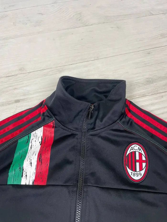 Adidas Vintage Adidas Milan 2012 2013 Training Jacket Football Size US L / EU 52-54 / 3 - 6 Thumbnail