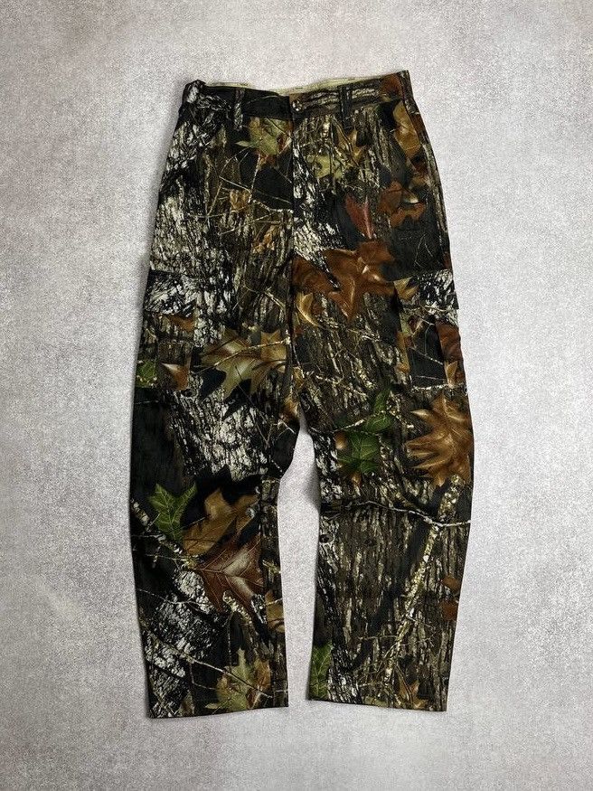Russell Athletic ⚡️QUICK SALE⚡️VINTAGE REALTREE 3D CAMO BAGGY CARGO Pants Y2K Size US 31 - 1 Thumbnail