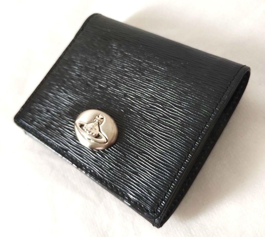 Vivienne Westwood Orb Badge Leather Wallet Size ONE SIZE - 1 Thumbnail