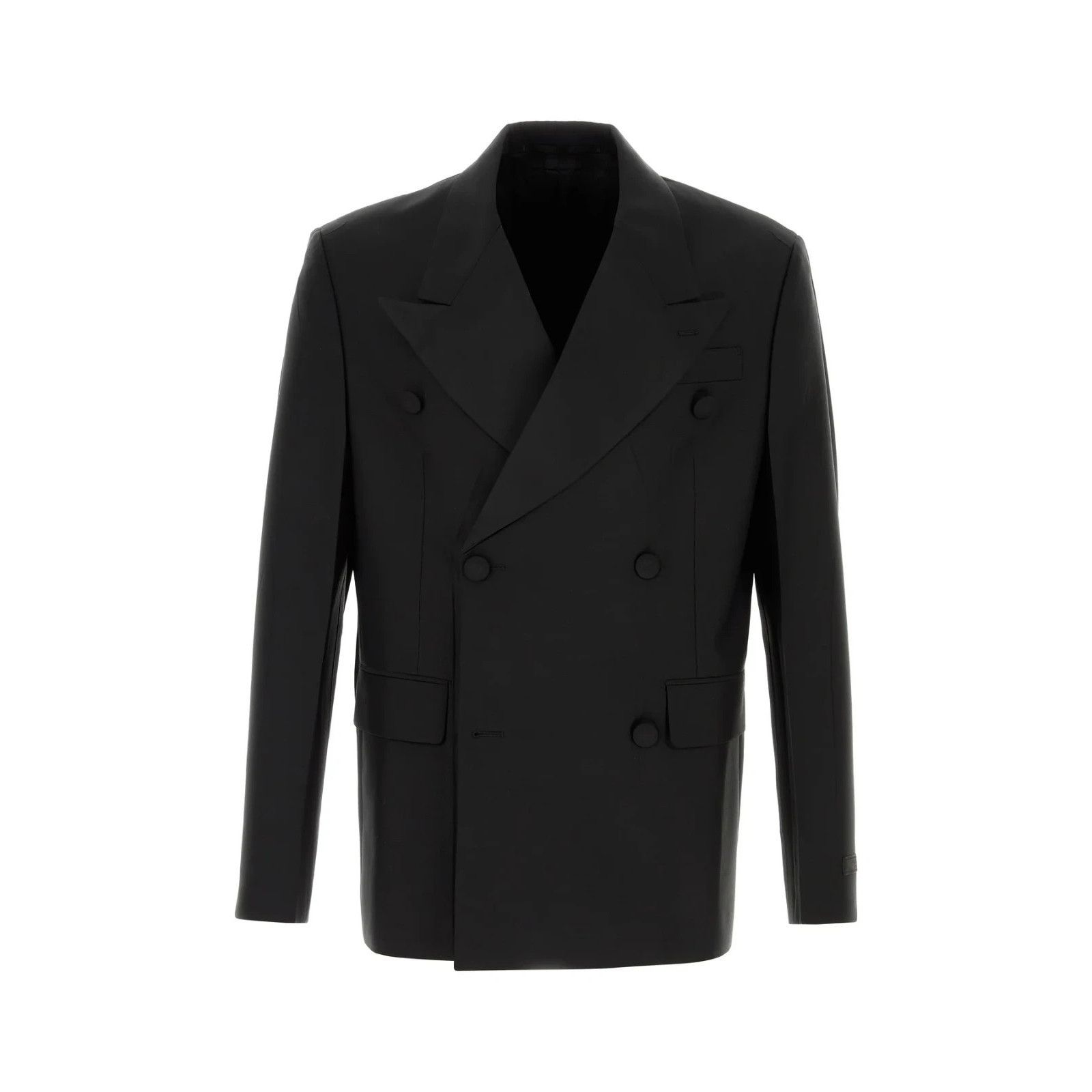 Prada PRADA Black Mohair Blend Blazer New & Authentic (Men's size: Size US M / EU 48-50 / 2 - 1 Thumbnail