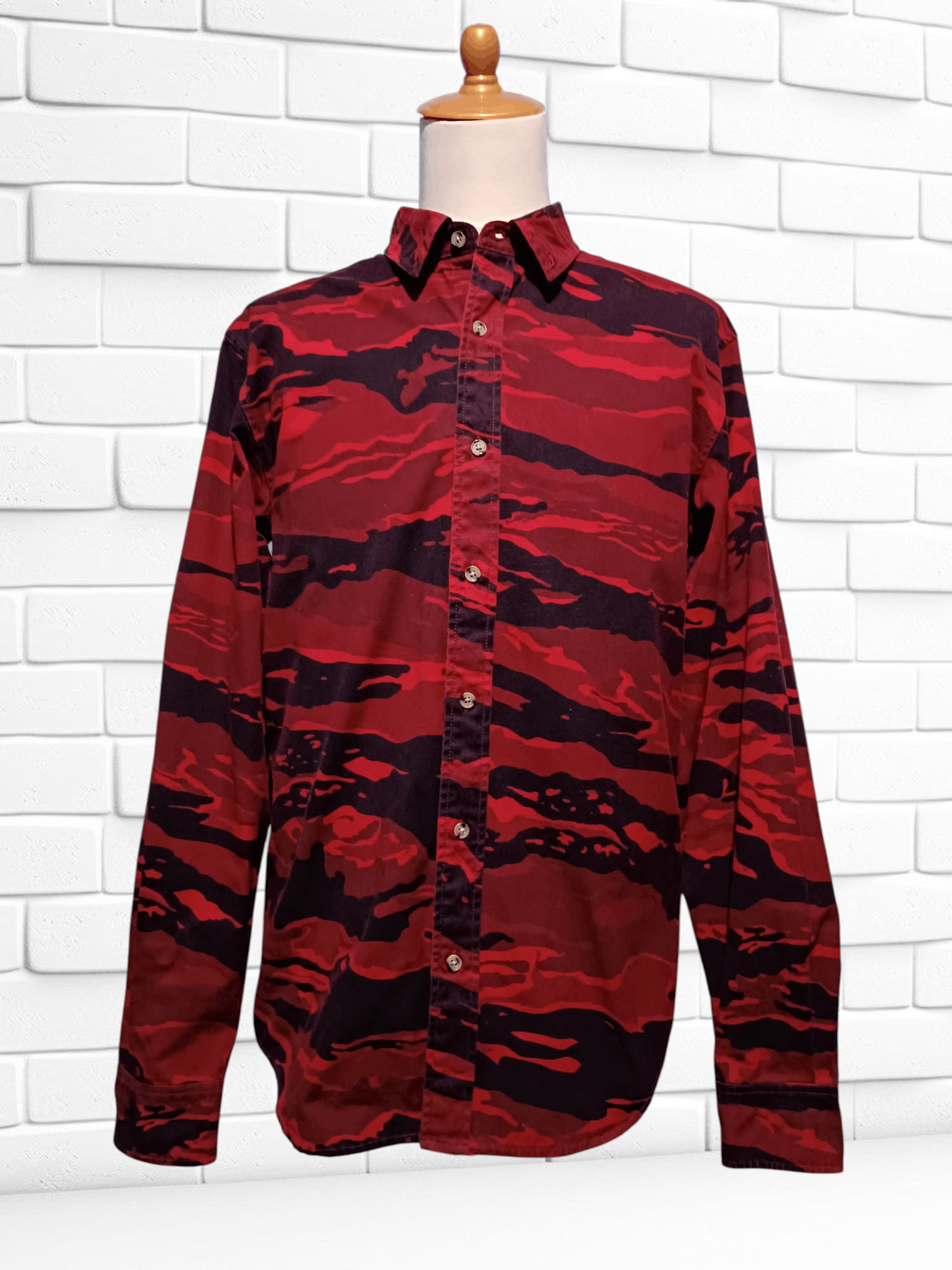 Black Scale Black Scale Camo Shirt Size US M / EU 48-50 / 2 - 1 Thumbnail