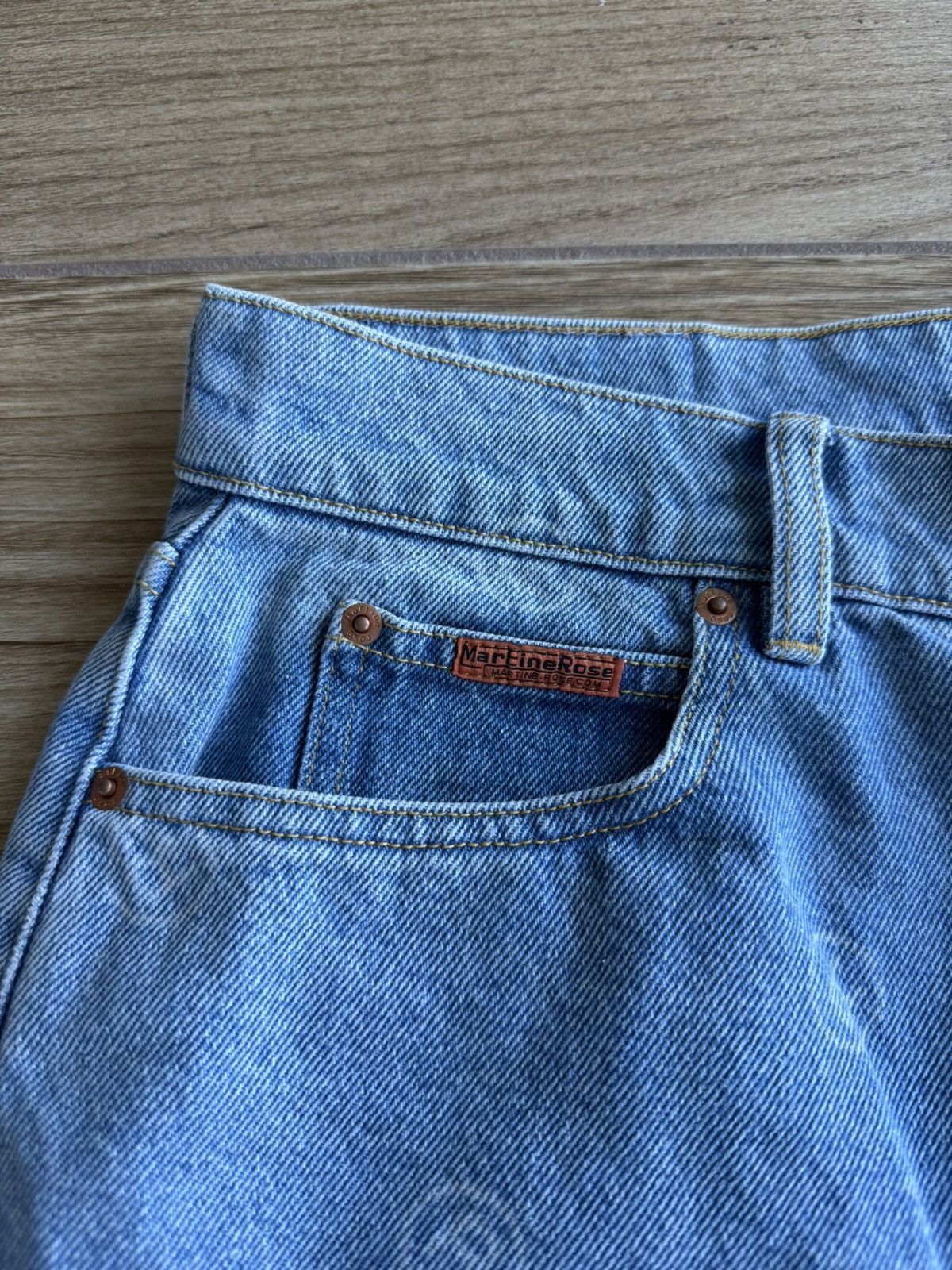 Martine Rose Martine Rose Extended Wide Leg Jeans Size US 33 - 3 Thumbnail
