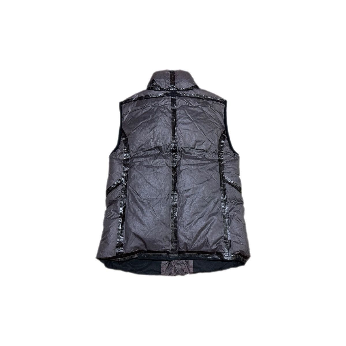 The Viridi-anne 🔥Sample Aw10 The Viridi-Anne Asymmetric Down Vest Tape Seam Size US M / EU 48-50 / 2 - 15 Thumbnail