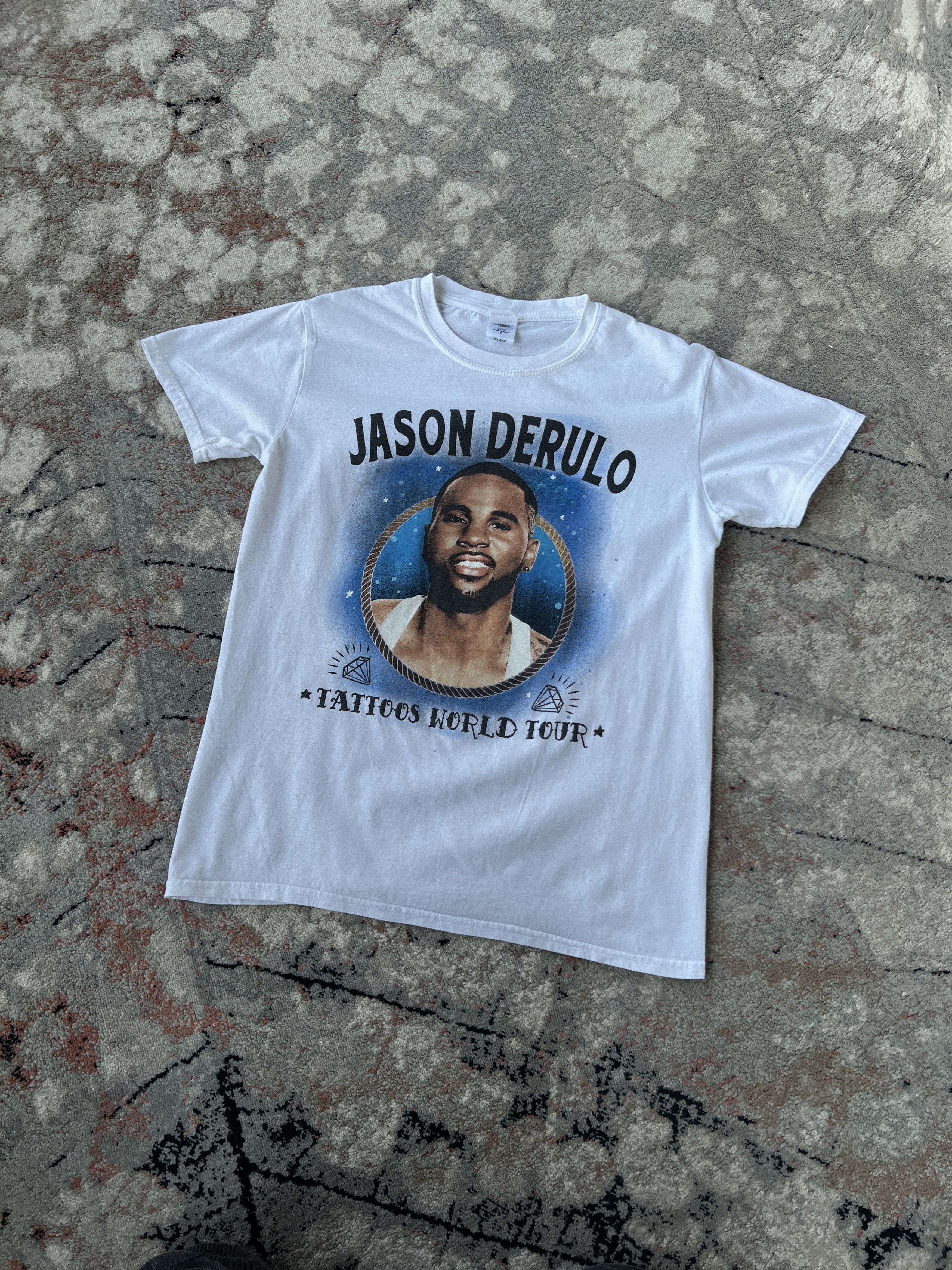 Band Tees Jason Derulo Tattoos World Tour Tee Size US S / EU 44-46 / 1 - 1 Thumbnail