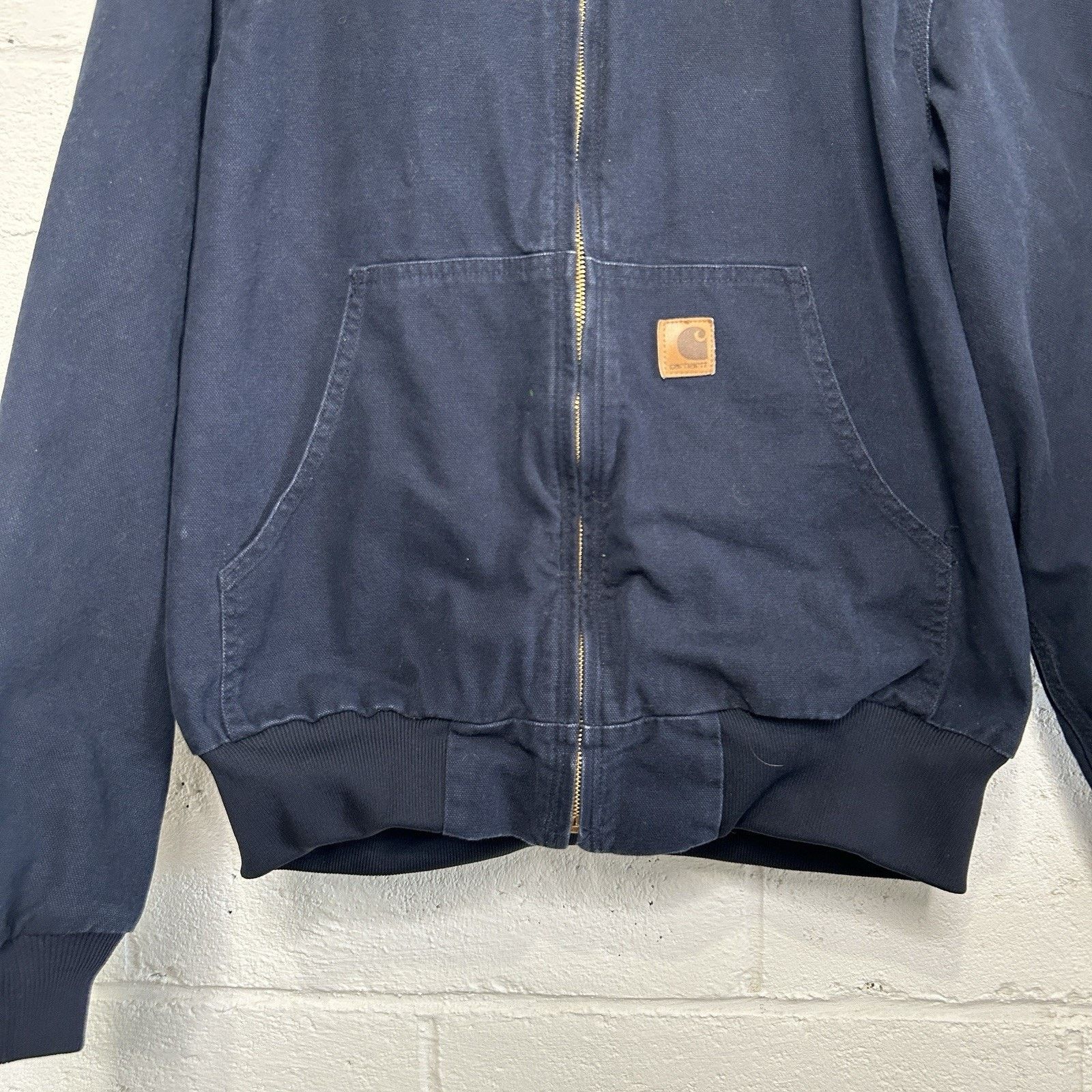 Carhartt Vintage Carhartt Thermal-Lined Active Jacket “Navy” J211 DNY Size US L / EU 52-54 / 3 - 4 Thumbnail
