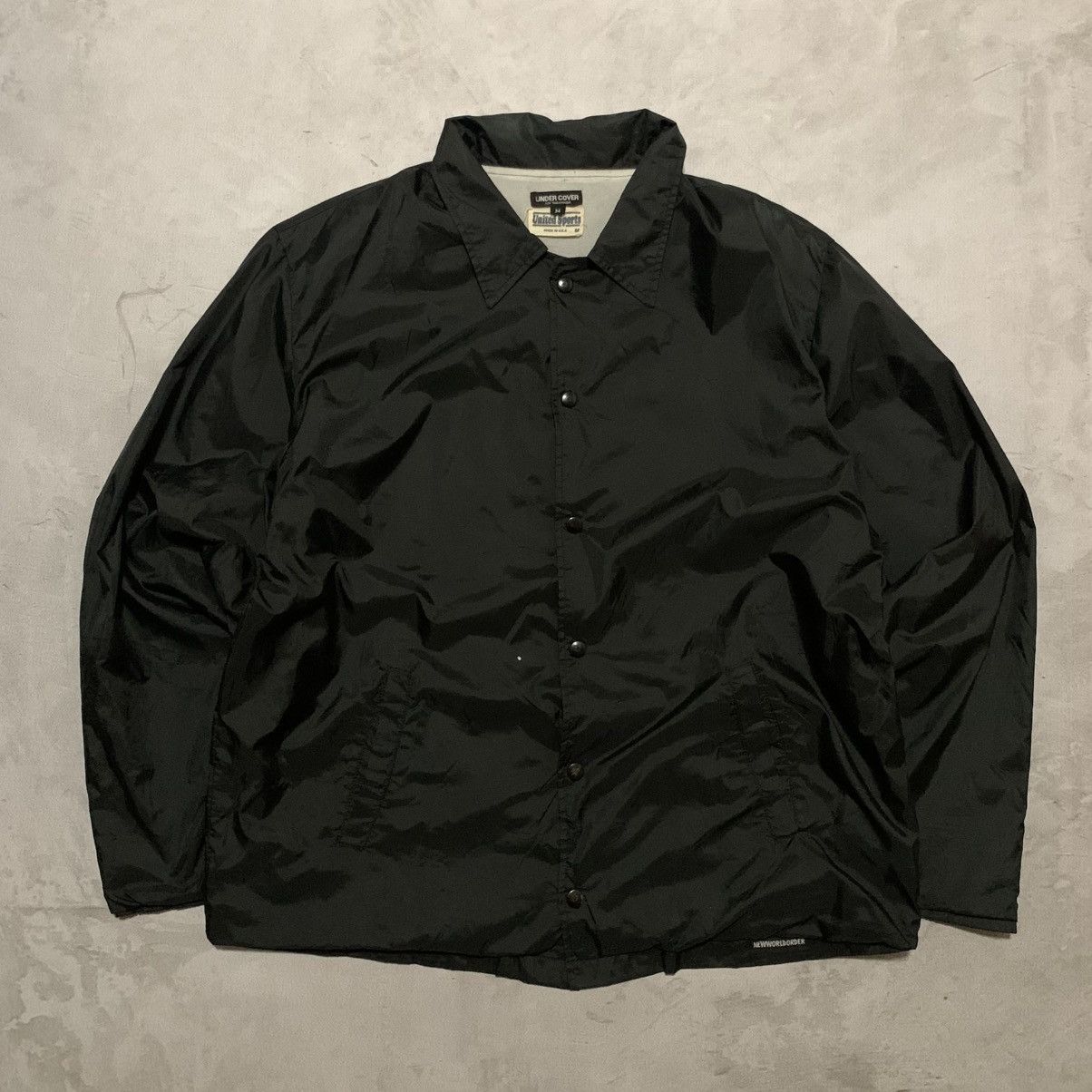 Undercover Under Cover x Jun Takahashi " New World Order" Coach Jacket Size US M / EU 48-50 / 2 - 2 Thumbnail