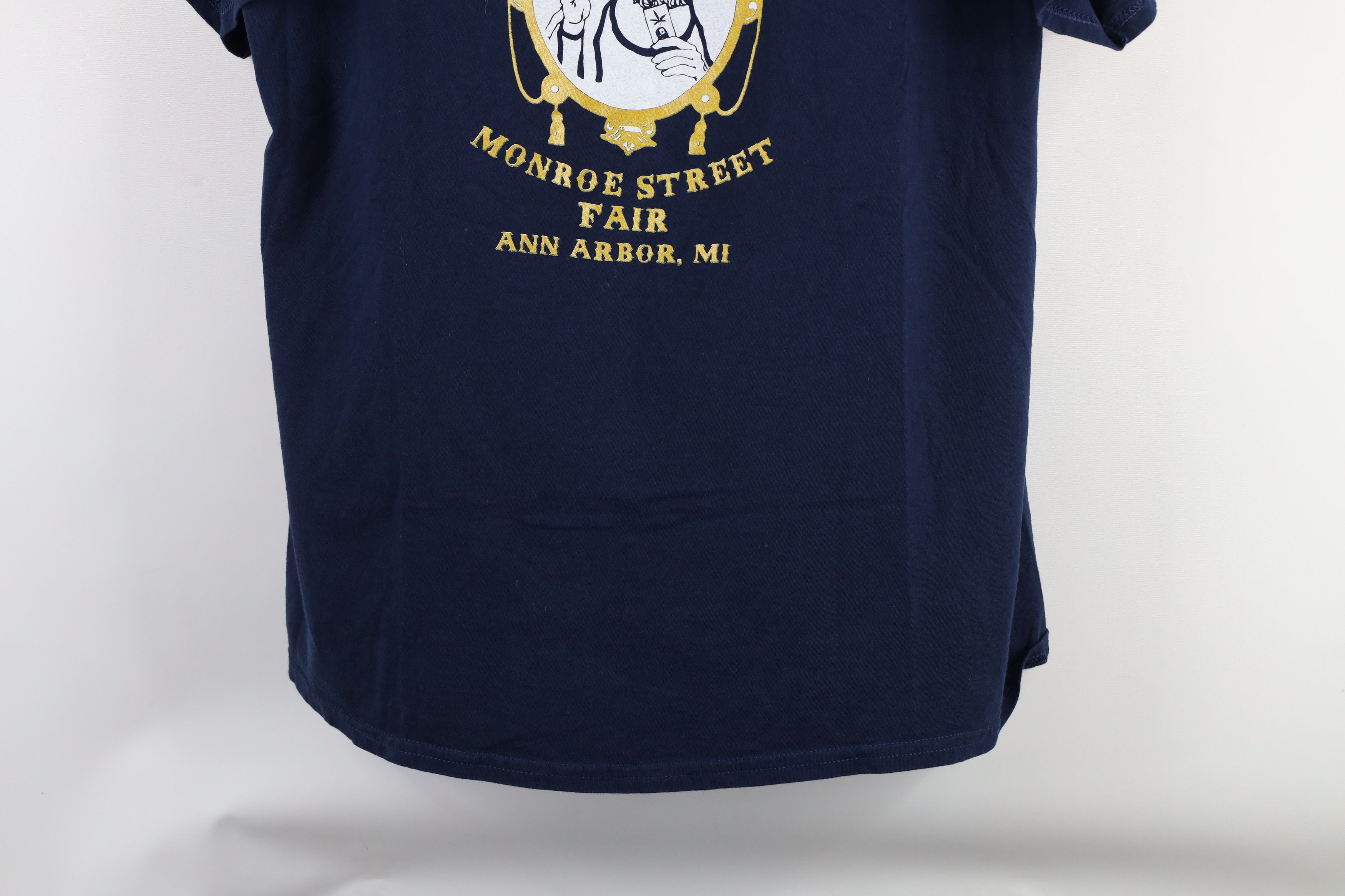 Vintage Vintage Y2K Streetwear Ann Arbor Hash Bash T-Shirt Blue Size US L / EU 52-54 / 3 - 3 Thumbnail