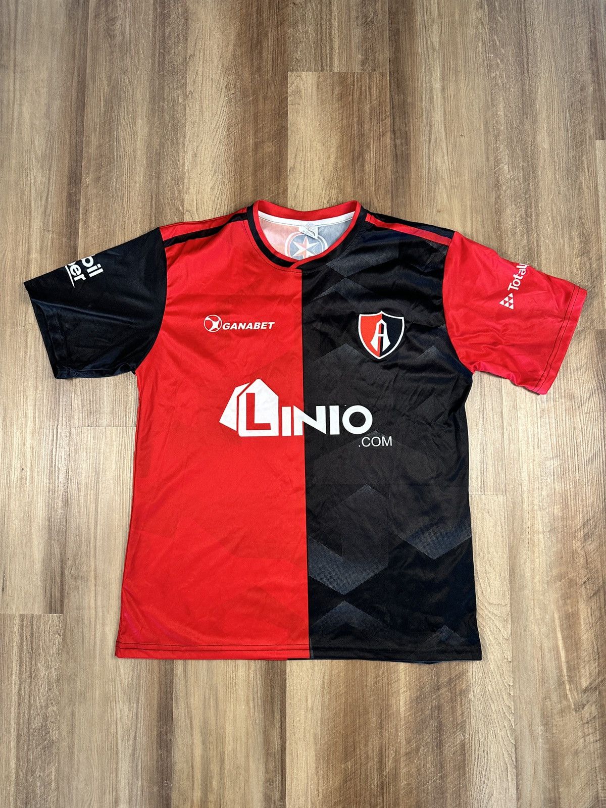 Vintage Vintage Atletica Club Atlas Jersey Large Soccer Football Kit Size US L / EU 52-54 / 3 - 1 Thumbnail