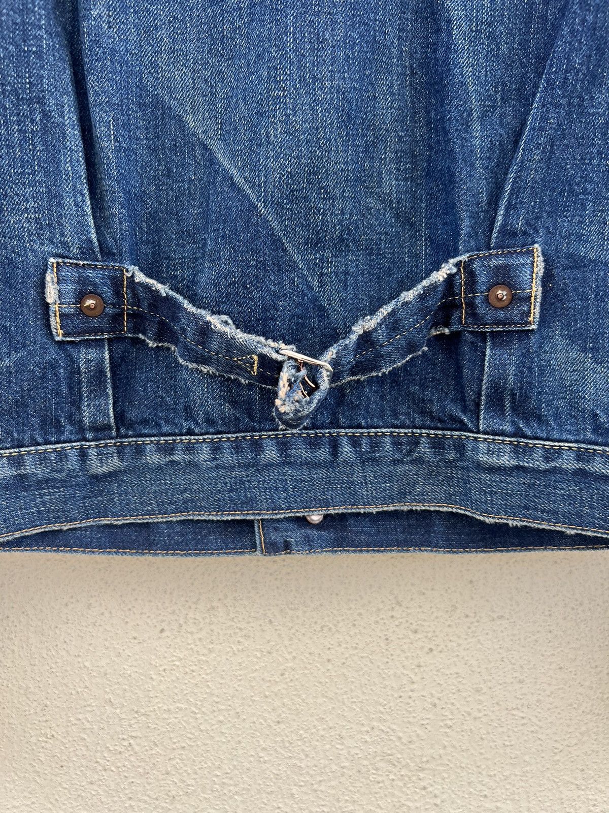Remi Relief Remi Relief Japan Distress Denim Type 1 Jacket 40s Style Size US M / EU 48-50 / 2 - 11 Thumbnail