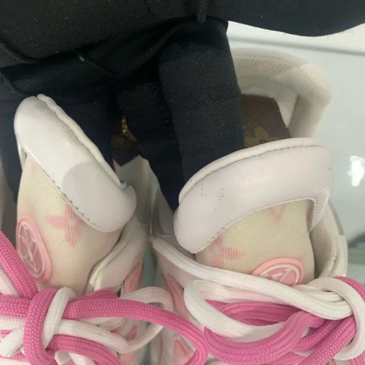 Louis Vuitton Louis Vuitton Archlight Pink White Sneakers -2508 Size US 7.5 / EU 40-41 - 9 Thumbnail