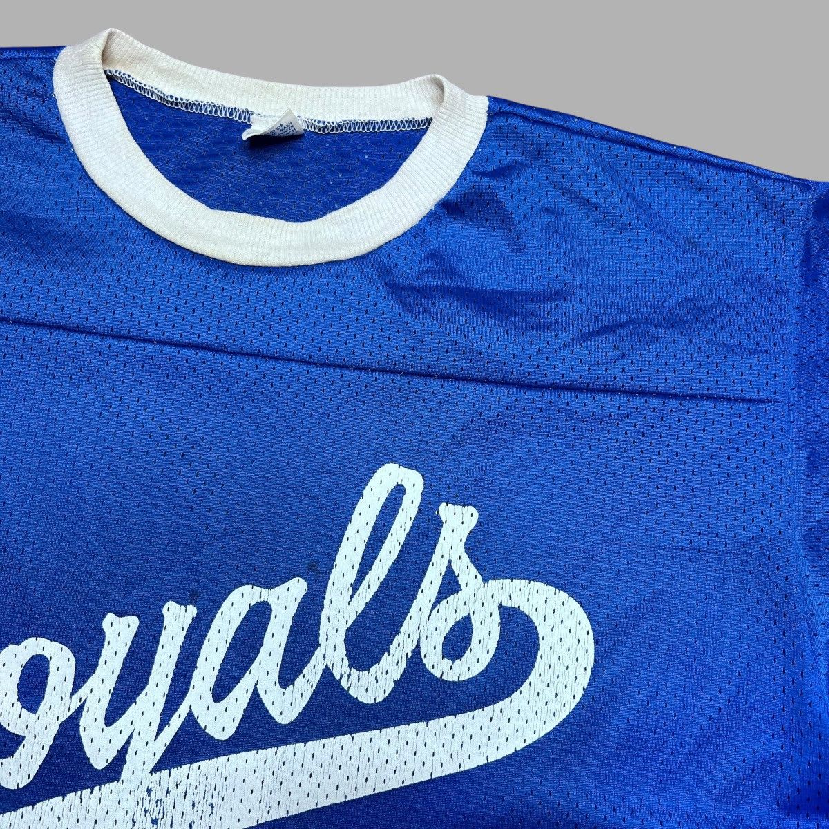 MLB × Vintage Vintage 1970s MLB Kansas City Royals Spell Out Artex Jersey Size US M / EU 48-50 / 2 - 7 Thumbnail