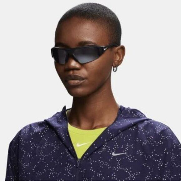 Nike NIKE SKYLON ACE M FQ4684 010 Sunglasses Black Geometric Size ONE SIZE - 2 Thumbnail
