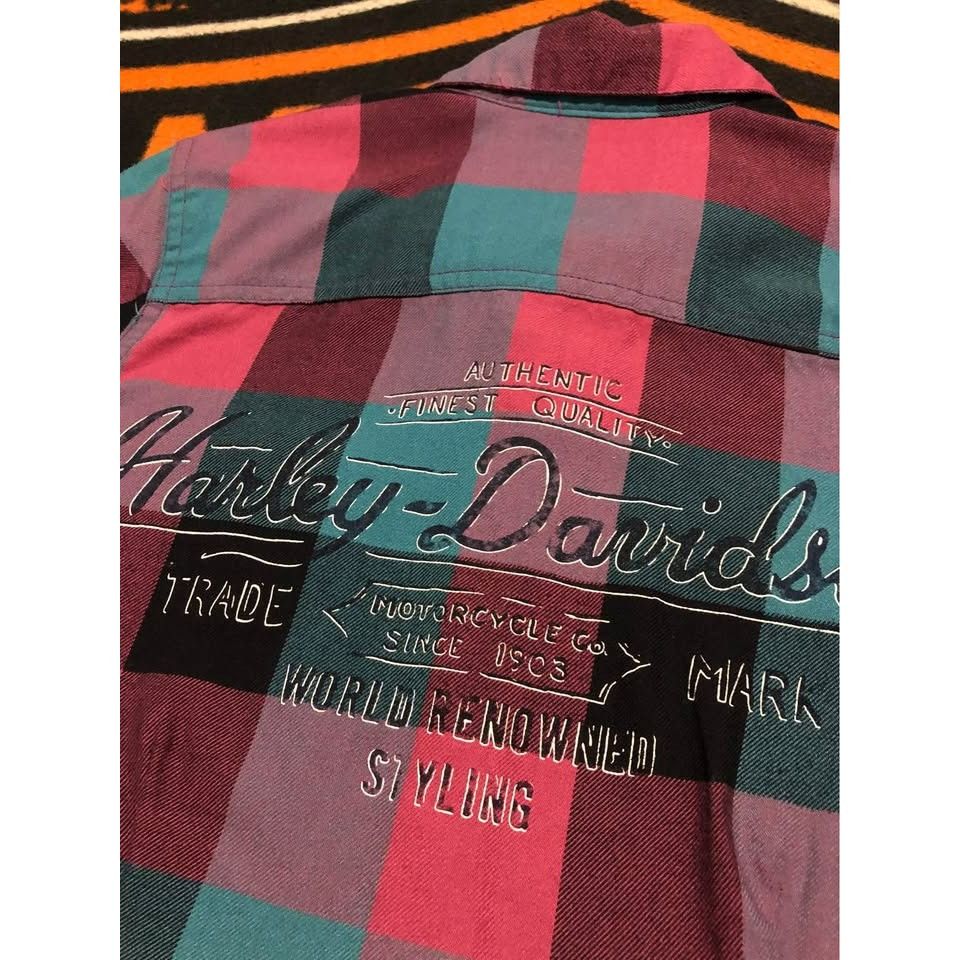 Harley Davidson Harley-Davidson Button Shirt Small Women, Cowgirl Style Size S / US 4 / IT 40 - 4 Thumbnail