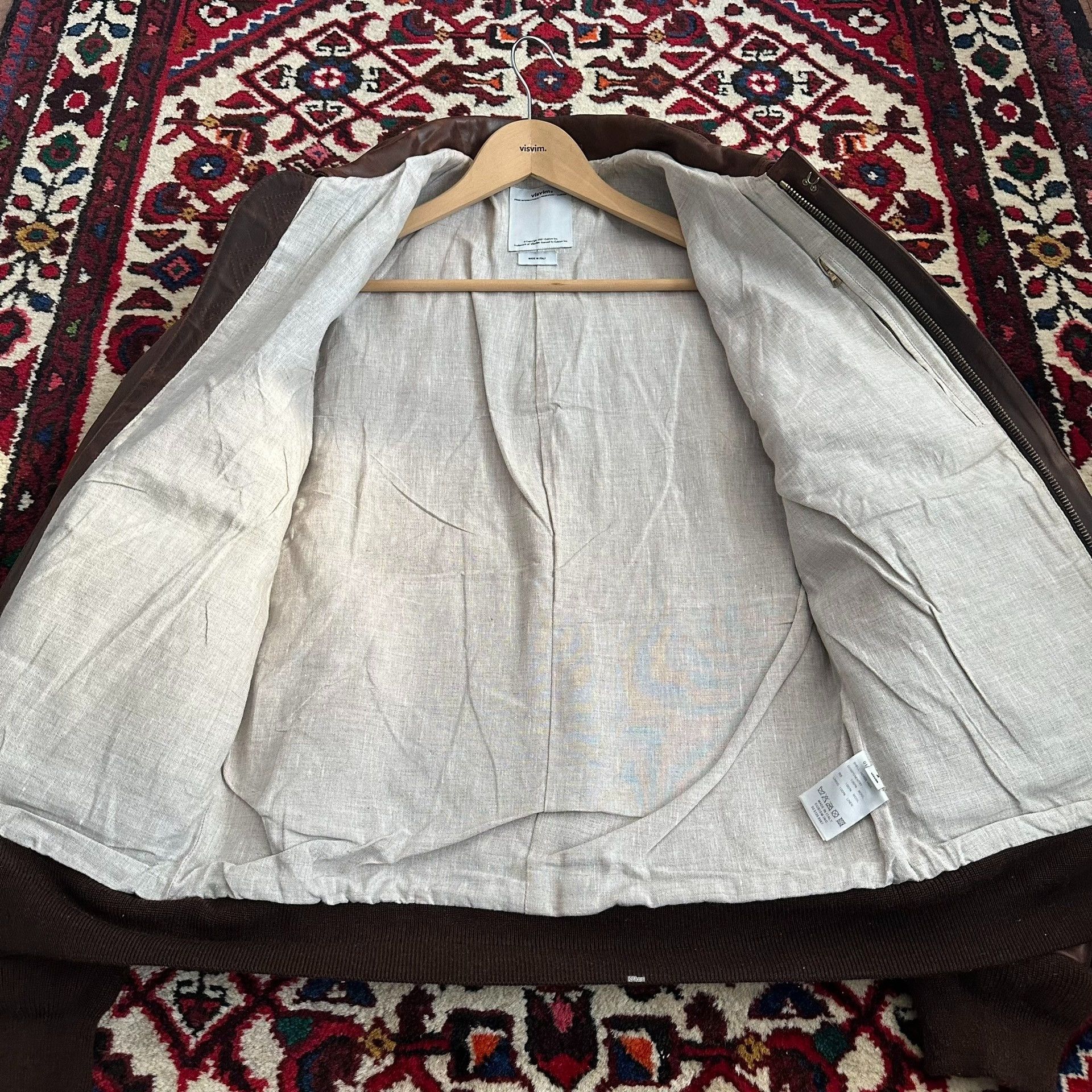 Visvim VISVIM ELMENDORF ITALIA Leather Jacket Size US M / EU 48-50 / 2 - 3 Thumbnail