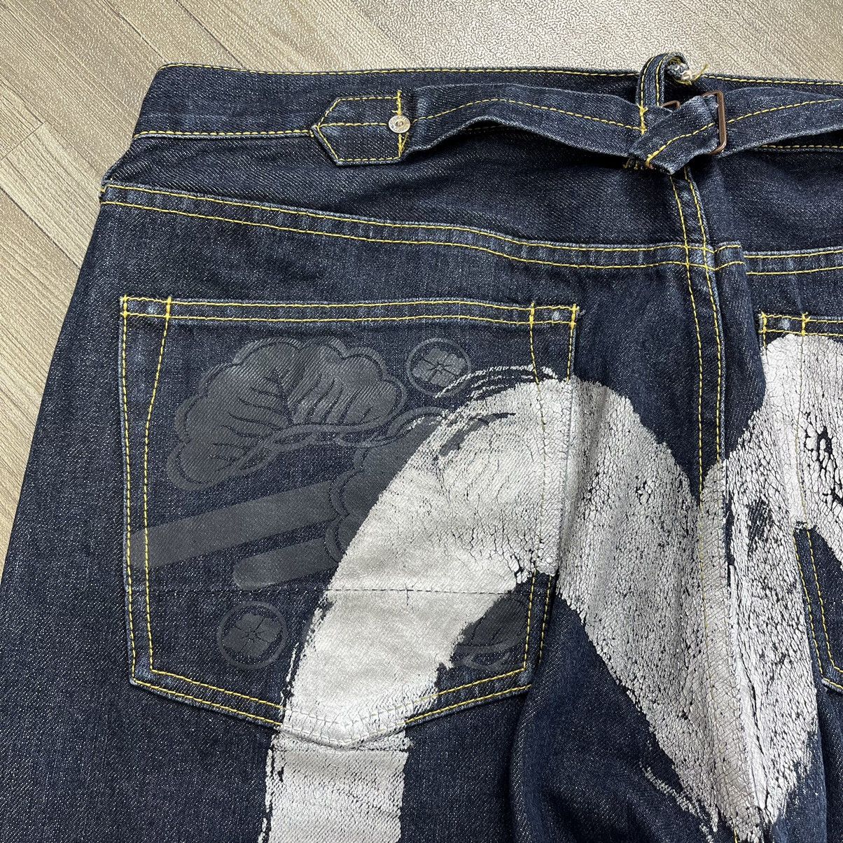 Evisu Vintage Evisu Daicock Big Logo Selvedge Jeans Size US 29 - 5 Thumbnail