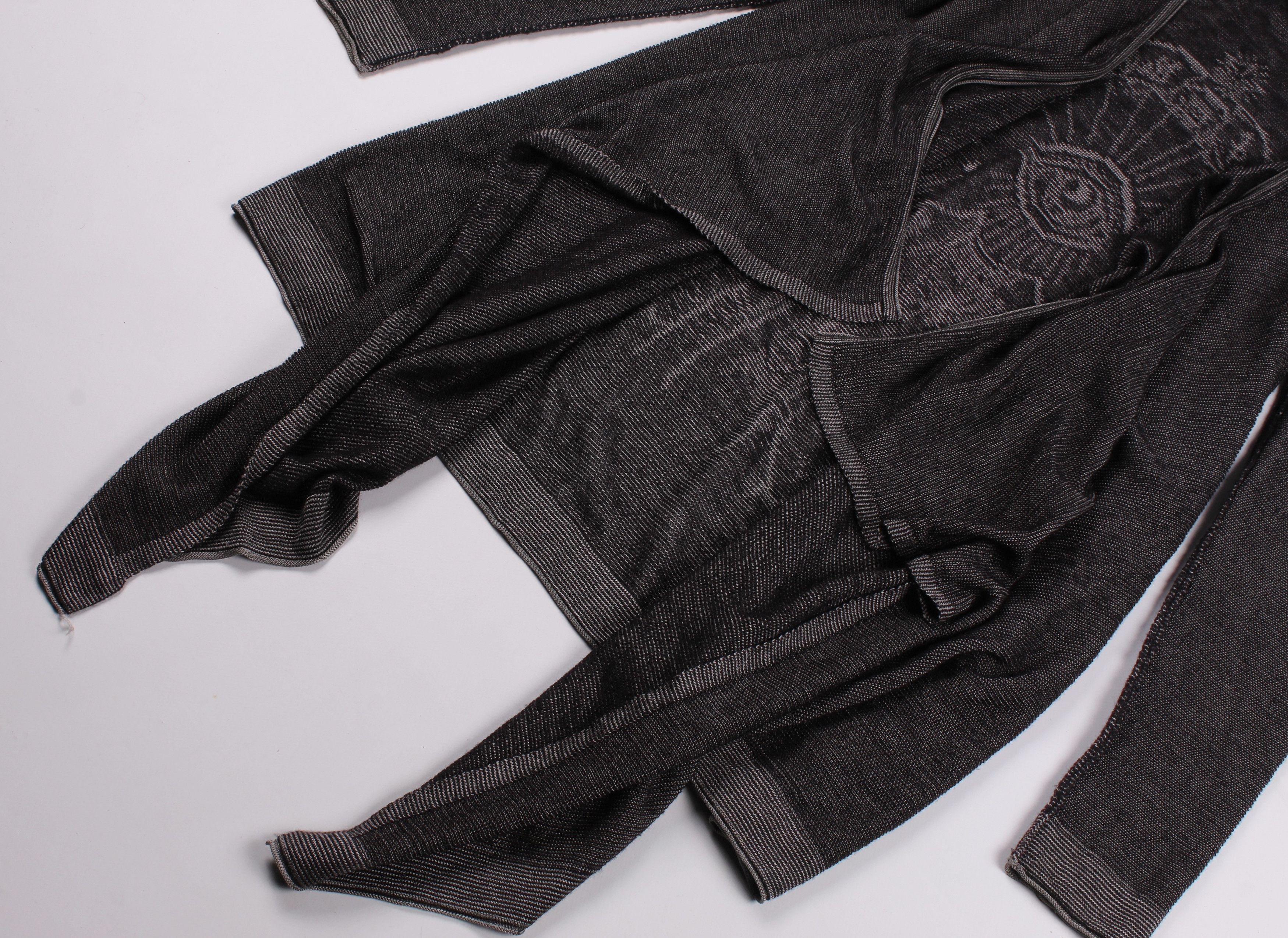 Diesel Diesel Avant Garde Grunge Gray Long Sleeve Cardigan Size S / US 4 / IT 40 - 5 Thumbnail