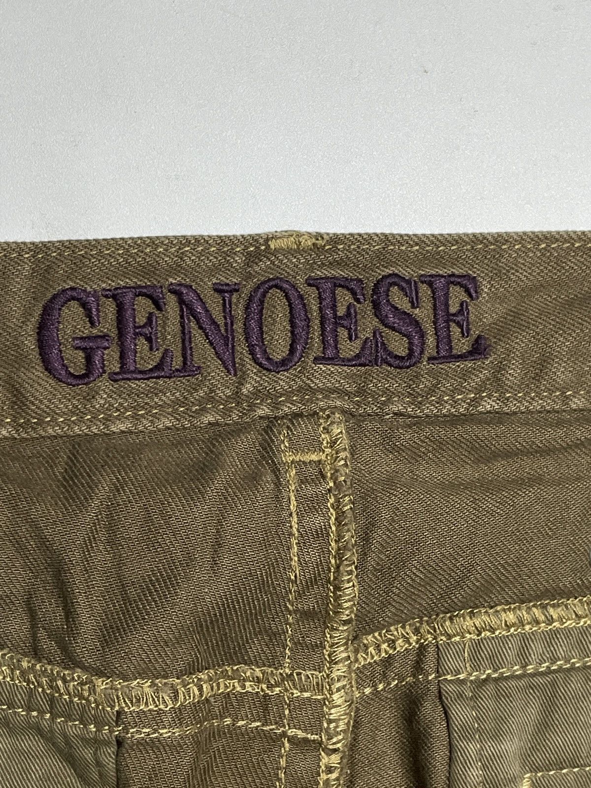 PPFM 2000’s Genoese - Buckle Back Zip Flared Pants Size US 34 / EU 50 - 8 Thumbnail
