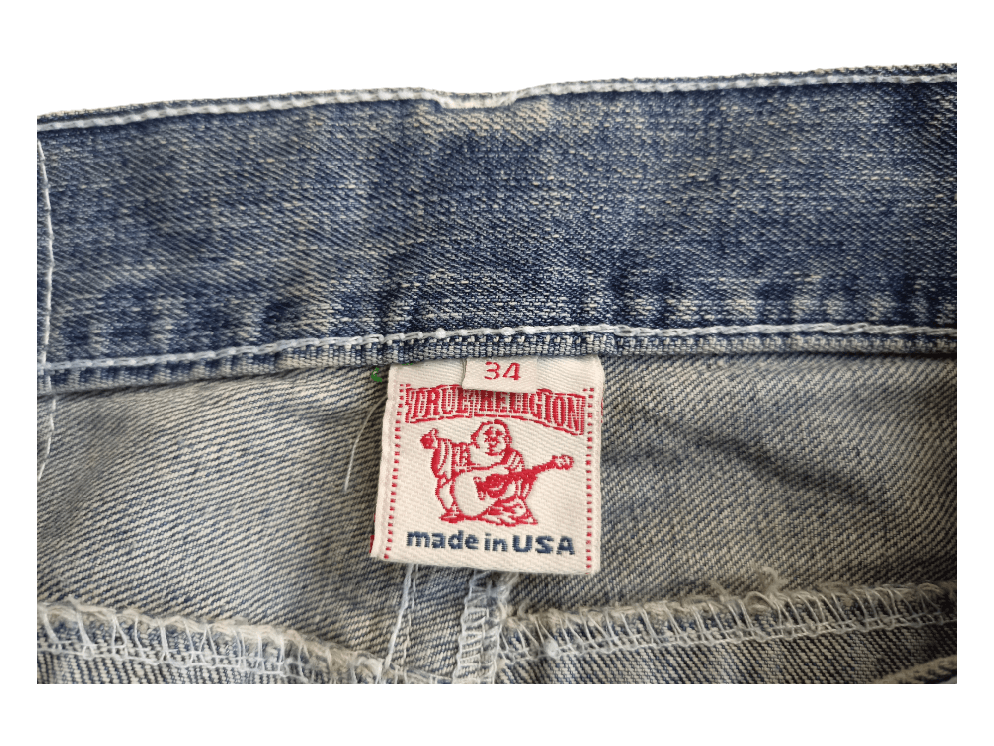 Vintage Vintage True Religion Wide Jeans Size US 34 / EU 50 - 21 Thumbnail