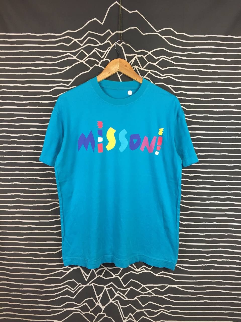 Missoni Vtg Missoni Intimo Funky Colourful Abstract Spell Out Tee Size US M / EU 48-50 / 2 - 2 Thumbnail