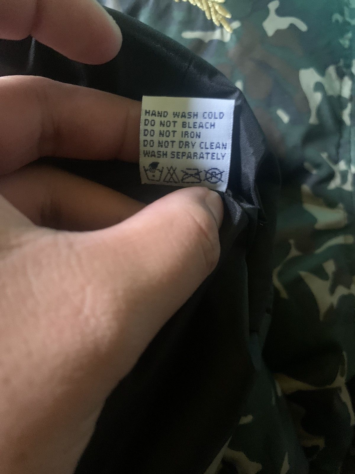 Evisu × Japanese Brand Evisu Genes Camouflage Dual Full-zip Puffer Jacket Size US L / EU 52-54 / 3 - 10 Thumbnail