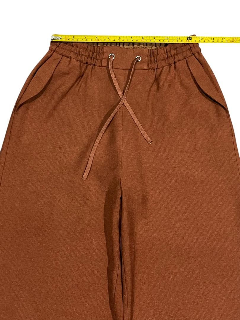 Beams Plus × Japanese Brand Beams Heart Orange Brick Wide Leg Pants Size 25" / US 0 / IT 36 - 10 Thumbnail