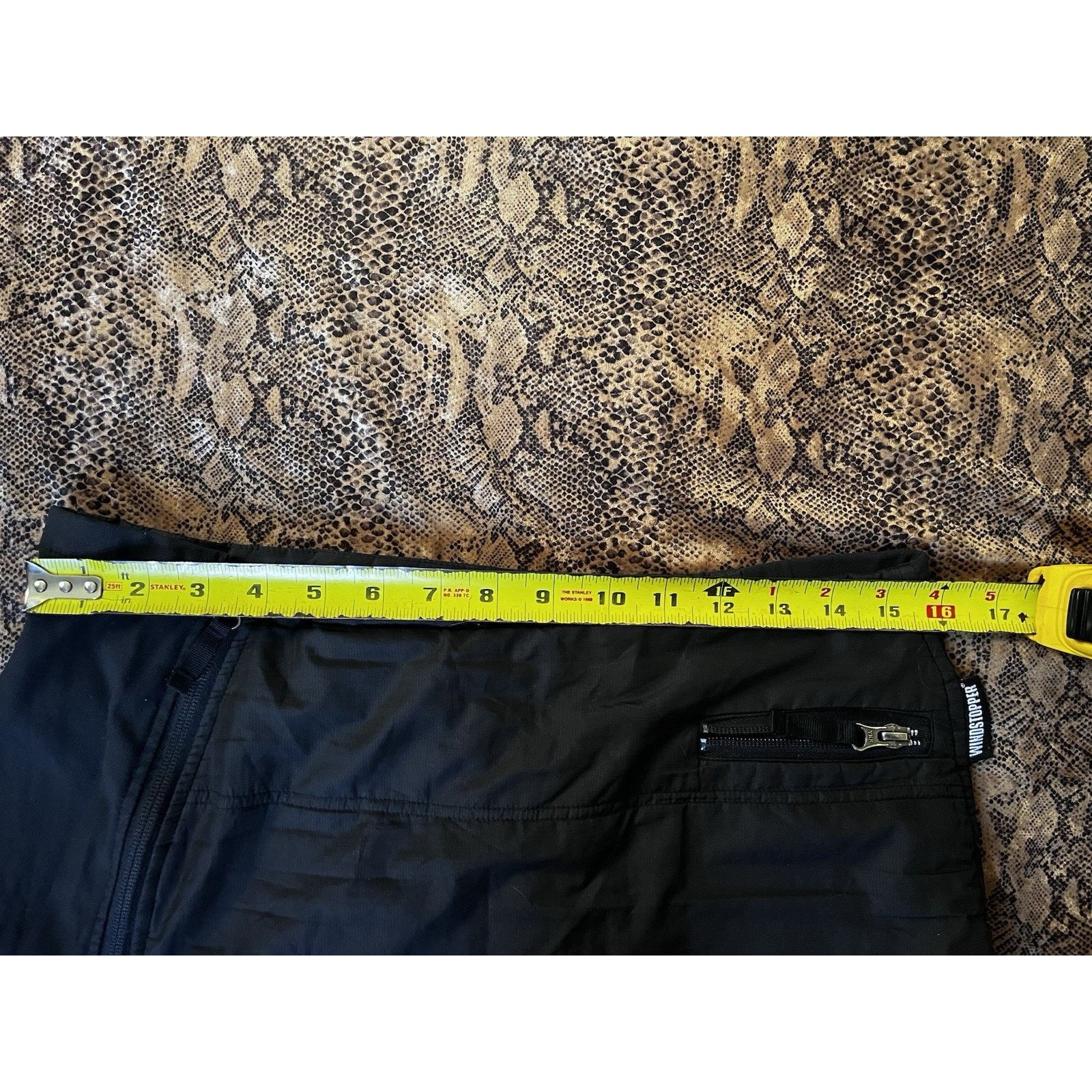 Other SKHOOP Black Zip Skirt Insulated Gore Windstopper Medium Size 28" / US 6 / IT 42 - 3 Thumbnail