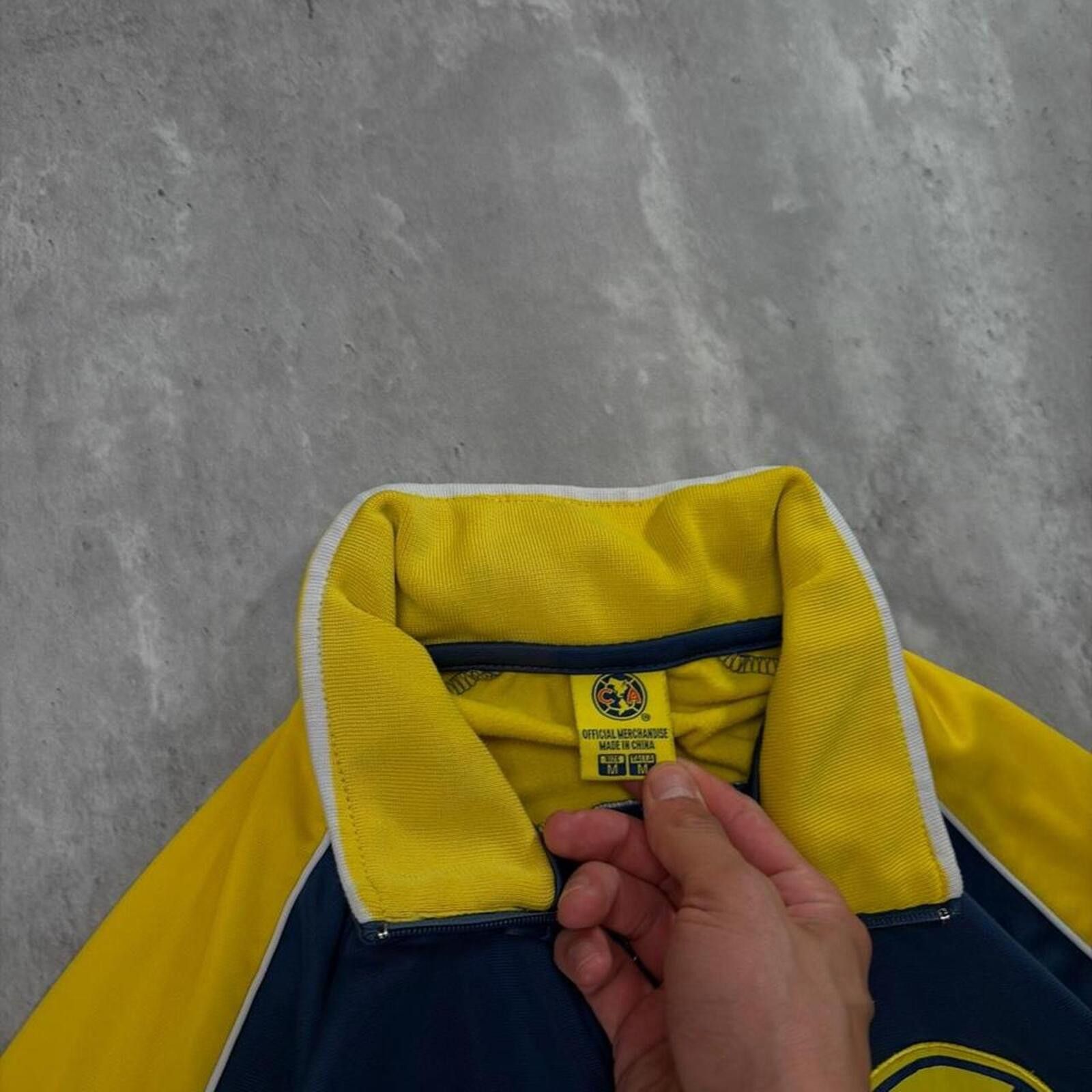 Other Y2K Navy Club America Liga Mx Faded Track Jacket Size US S / EU 44-46 / 1 - 7 Thumbnail