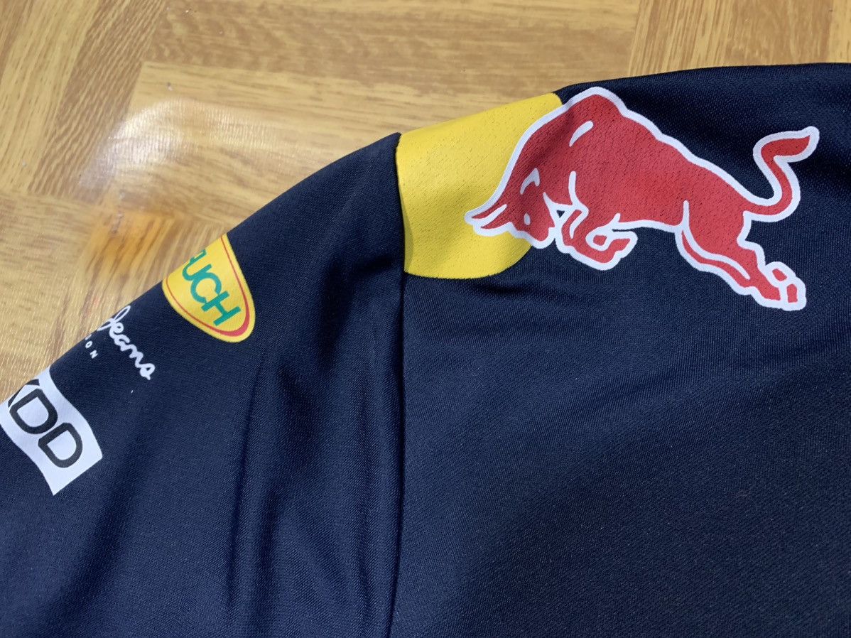 Red Bull Infiniti Red Bull racing zip Pepe jeans polo jersey shirt Size US L / EU 52-54 / 3 - 6 Thumbnail