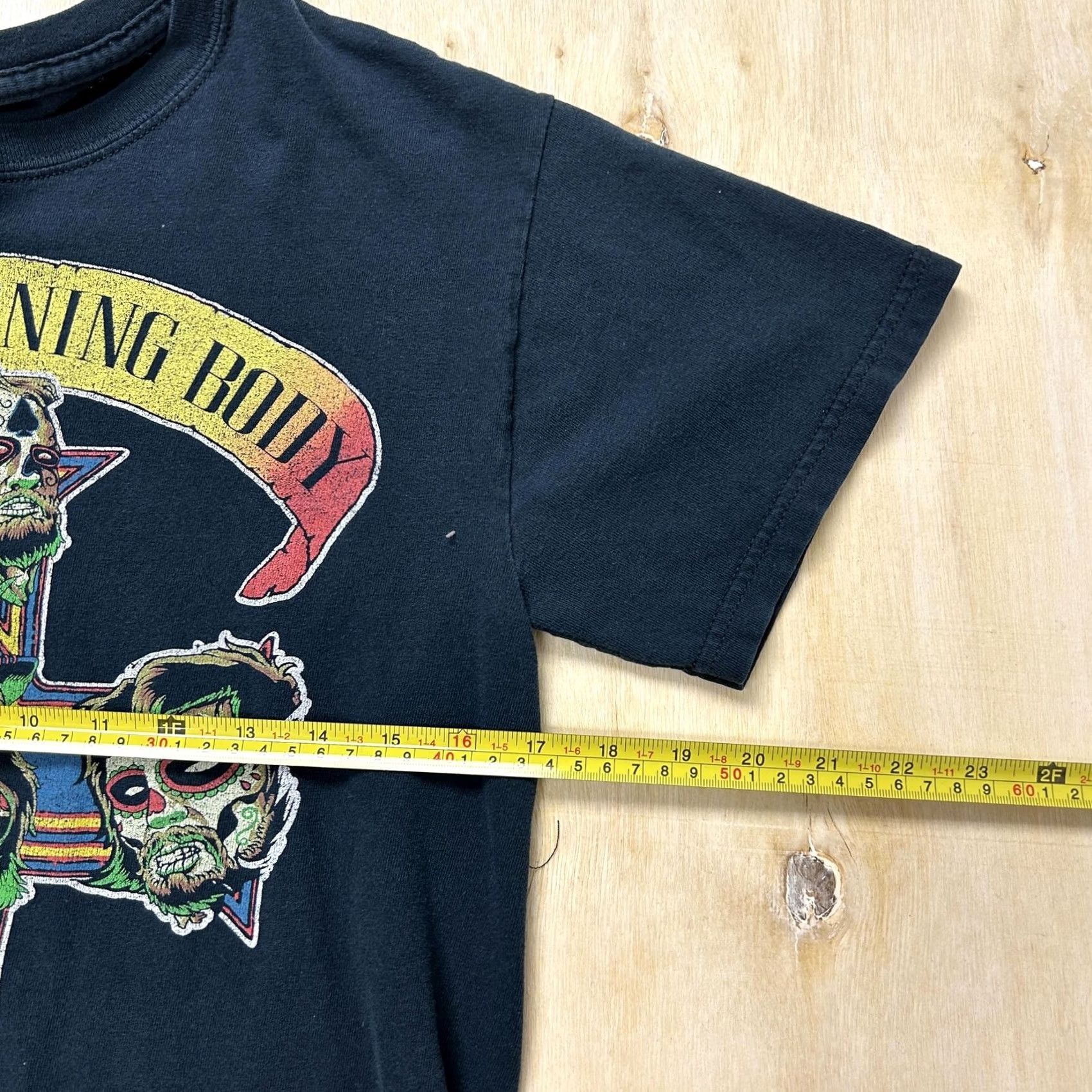 Gildan Upon A Burning Body Shirt Mens Small Black Gildan Metal Skull Band Tee Size US S / EU 44-46 / 1 - 4 Thumbnail