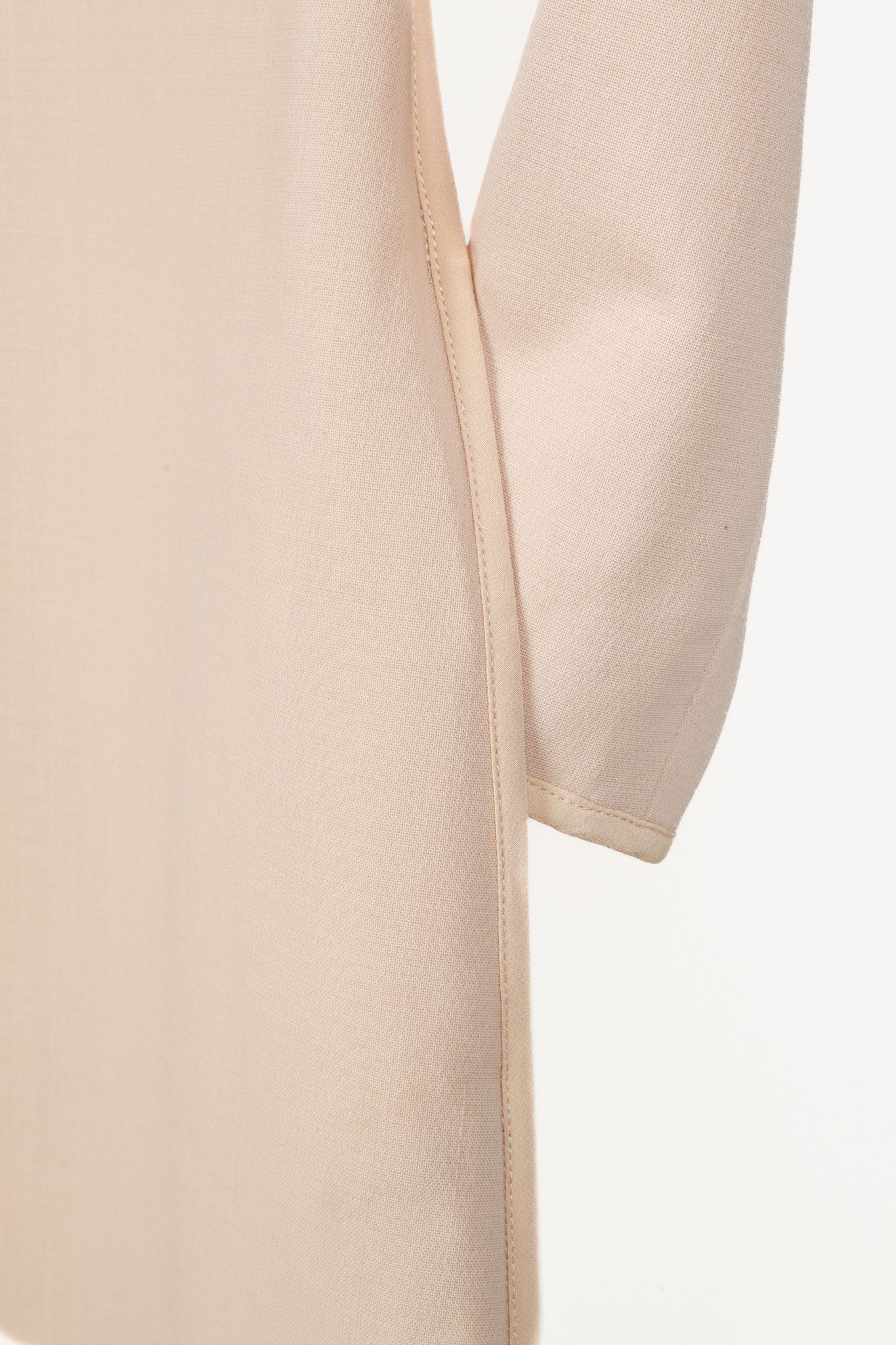 Chloe Chloe Brown Delight Wool Piped Long-Sleeve Dress Size S / US 4 / IT 40 - 7 Thumbnail