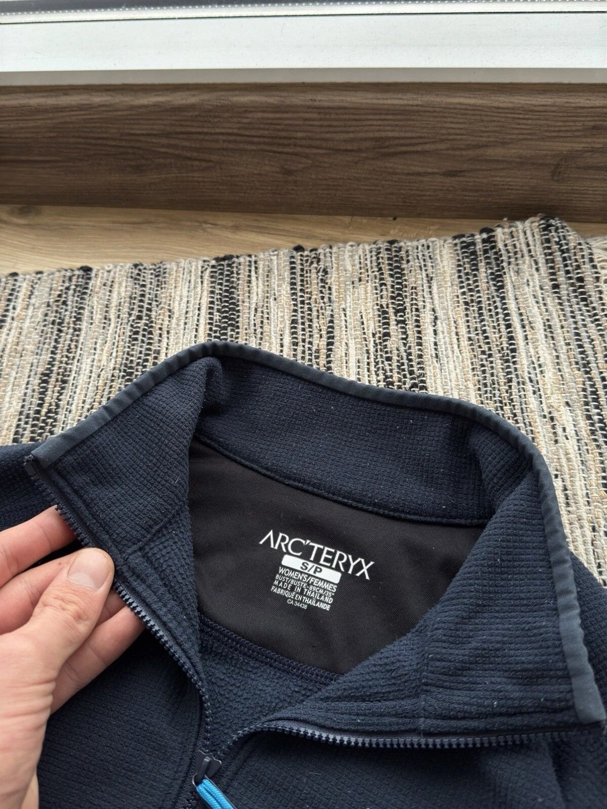 Arc'teryx Arcteryx Polartec Fleece Zip Sweatshirt wooman size S blue Size S / US 4 / IT 40 - 6 Thumbnail