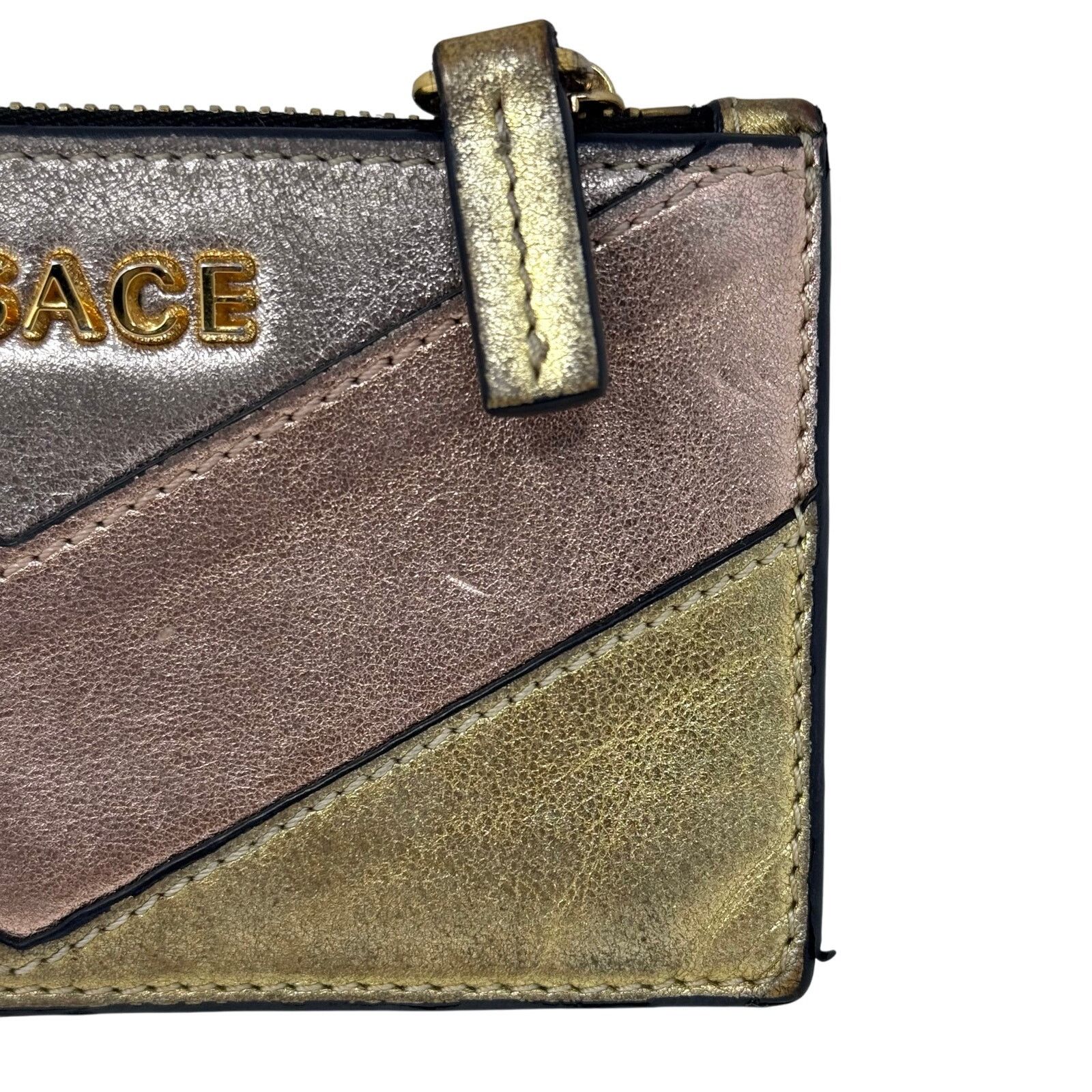 Versace Versace Metallic Zipper Wallet Size ONE SIZE - 9 Thumbnail
