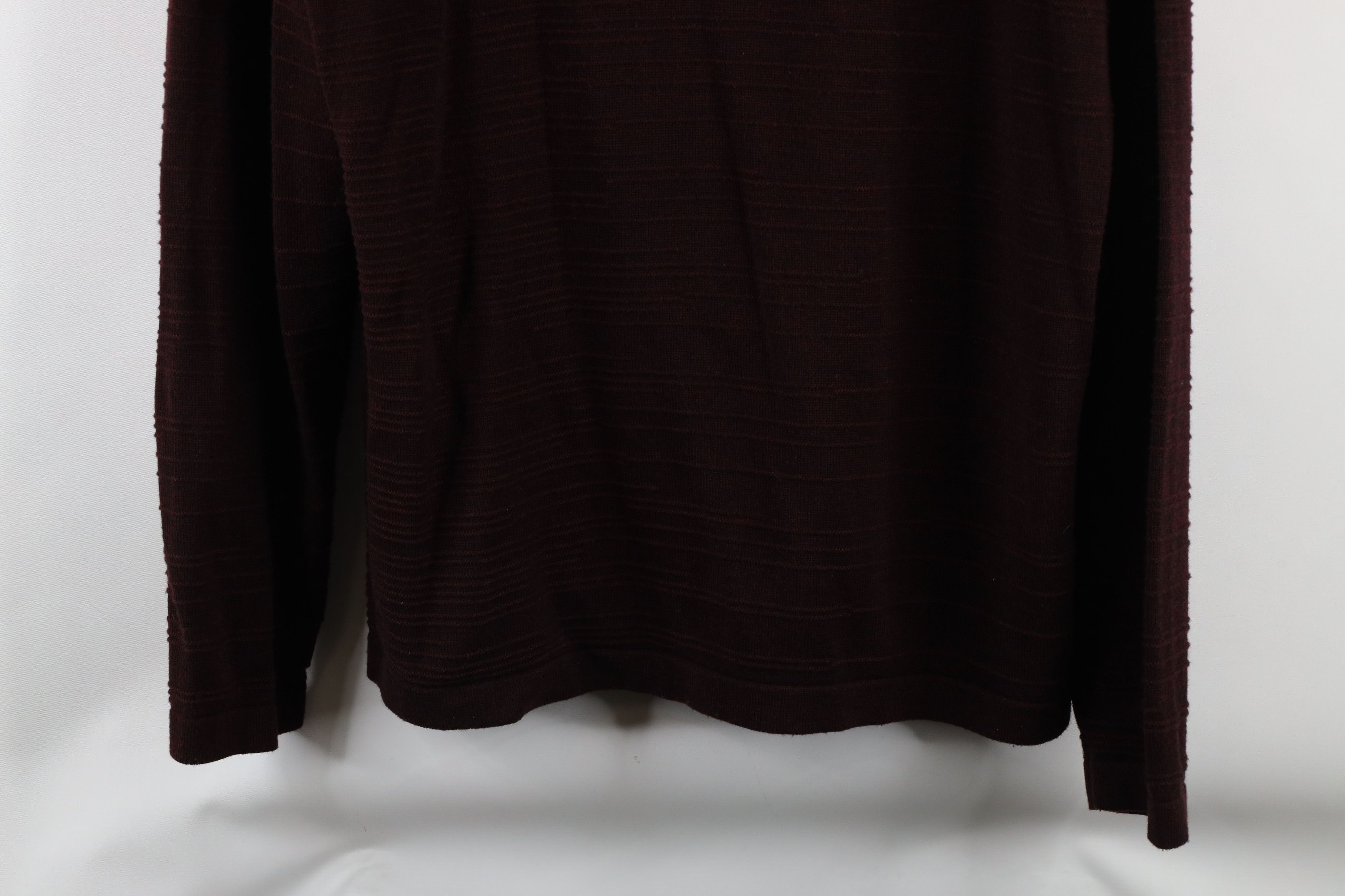 Vintage Vintage 90s Streetwear Ribbed Knit Collared Long Sleeve Polo Size US S / EU 44-46 / 1 - 3 Thumbnail
