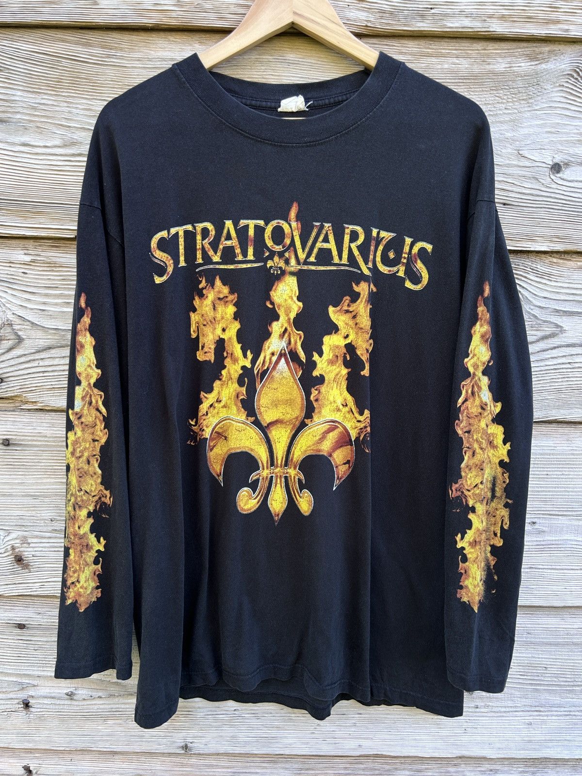 Vintage Stratovarius 2003 Elements World Tour Long Sleeve