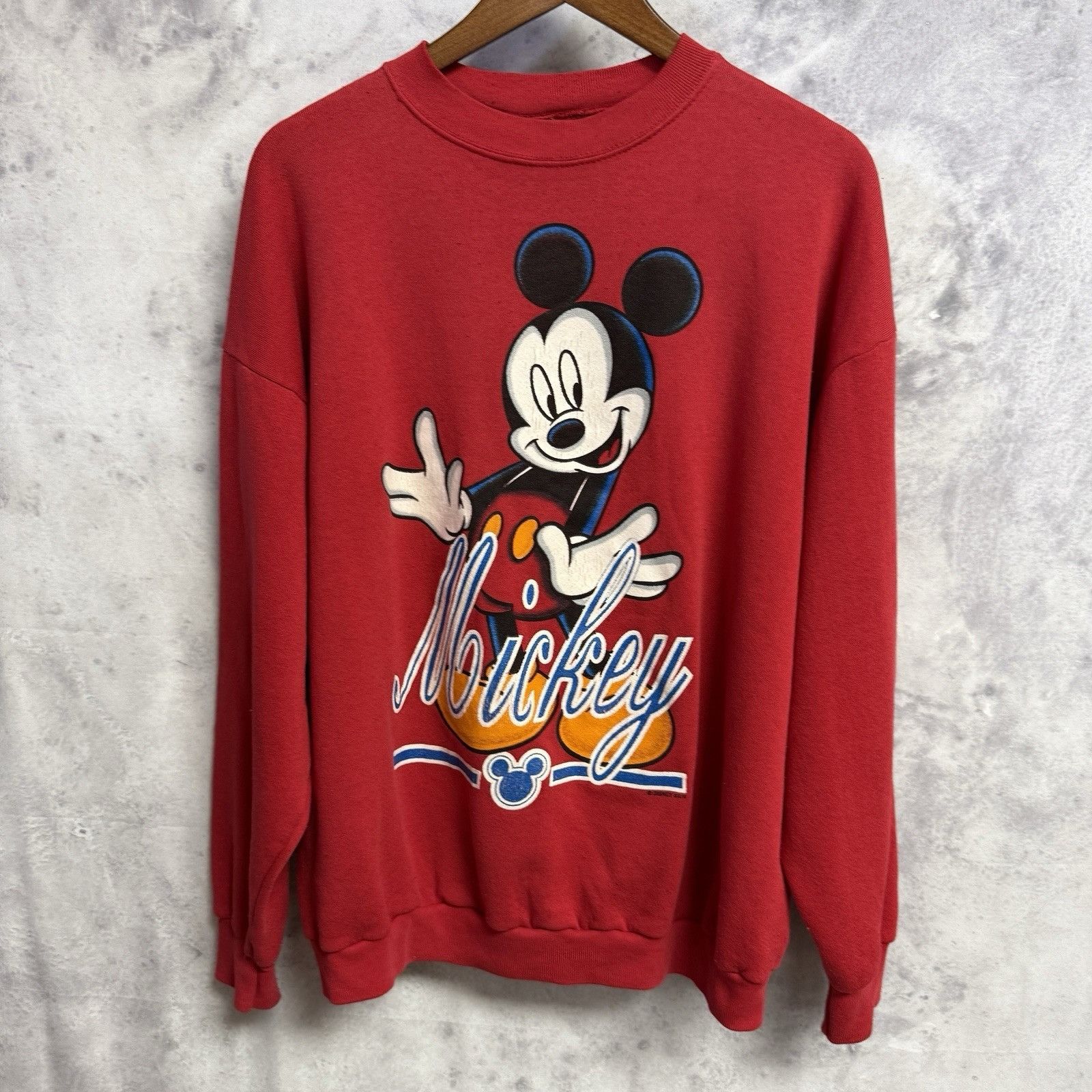 Disney Vintage 90s Mickey Mouse Sweatshirt Mens XL Disney Size US XL / EU 56 / 4 - 1 Thumbnail