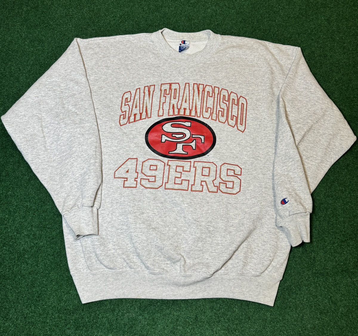 Vtg 90s Champion San Francisco 49ers Champions Sweatshirt
