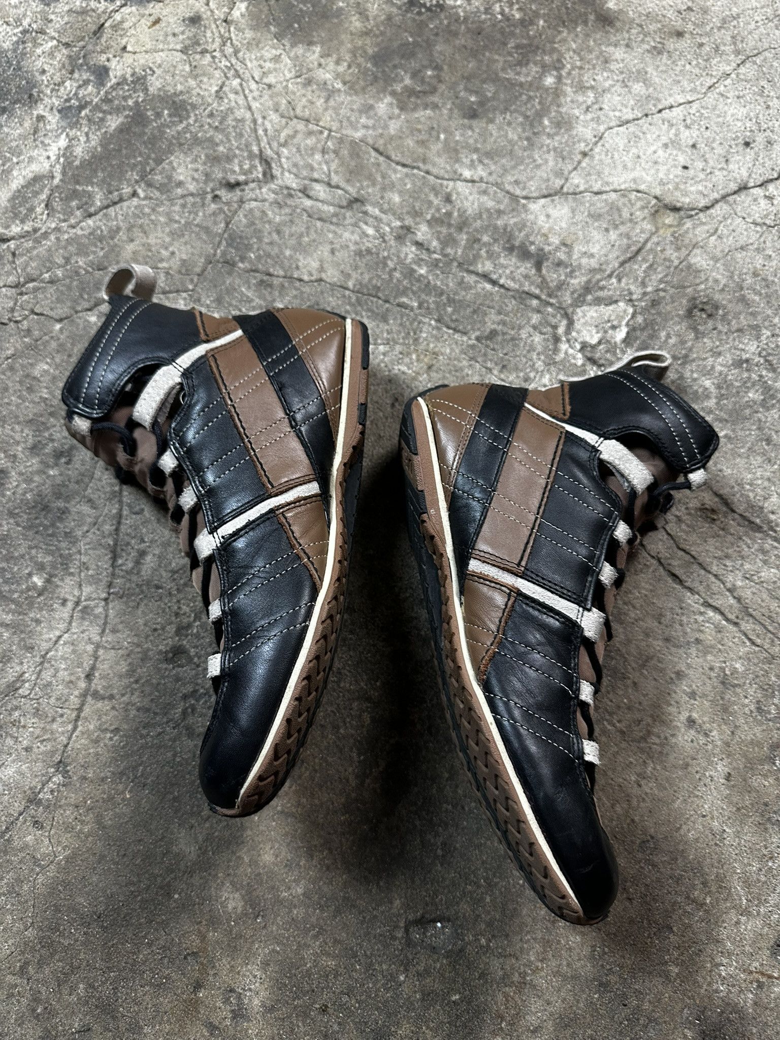 Diesel Vintage Diesel Boxing Hi-Top Y2k Sneakers 2000s Size US 7.5 / IT 37.5 - 6 Thumbnail