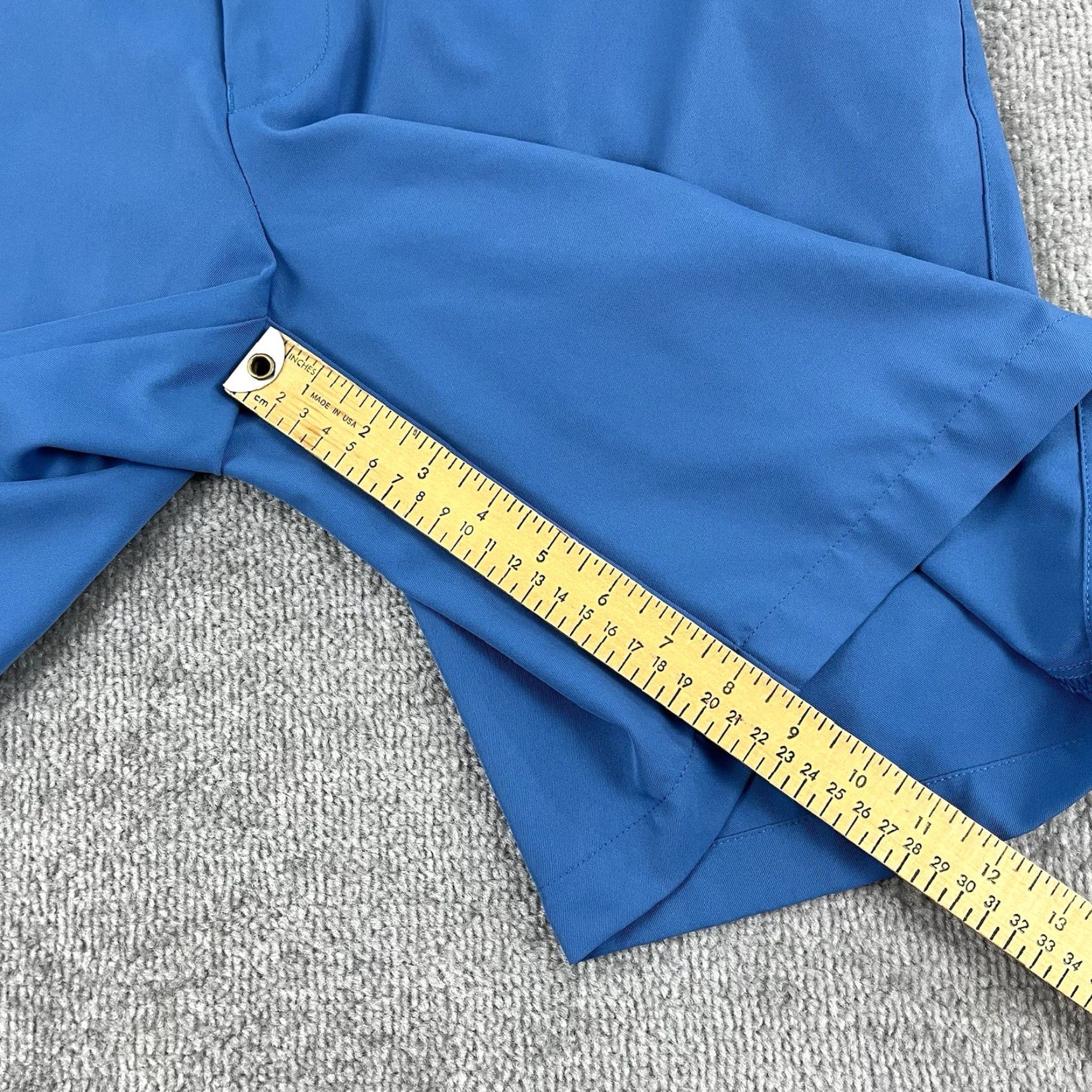 Peter Millar PETER MILLAR Shorts Mens 38 x 9" Blue Crown Sport Performance Golf Preppy Casual Size US 38 / EU 54 - 6 Thumbnail